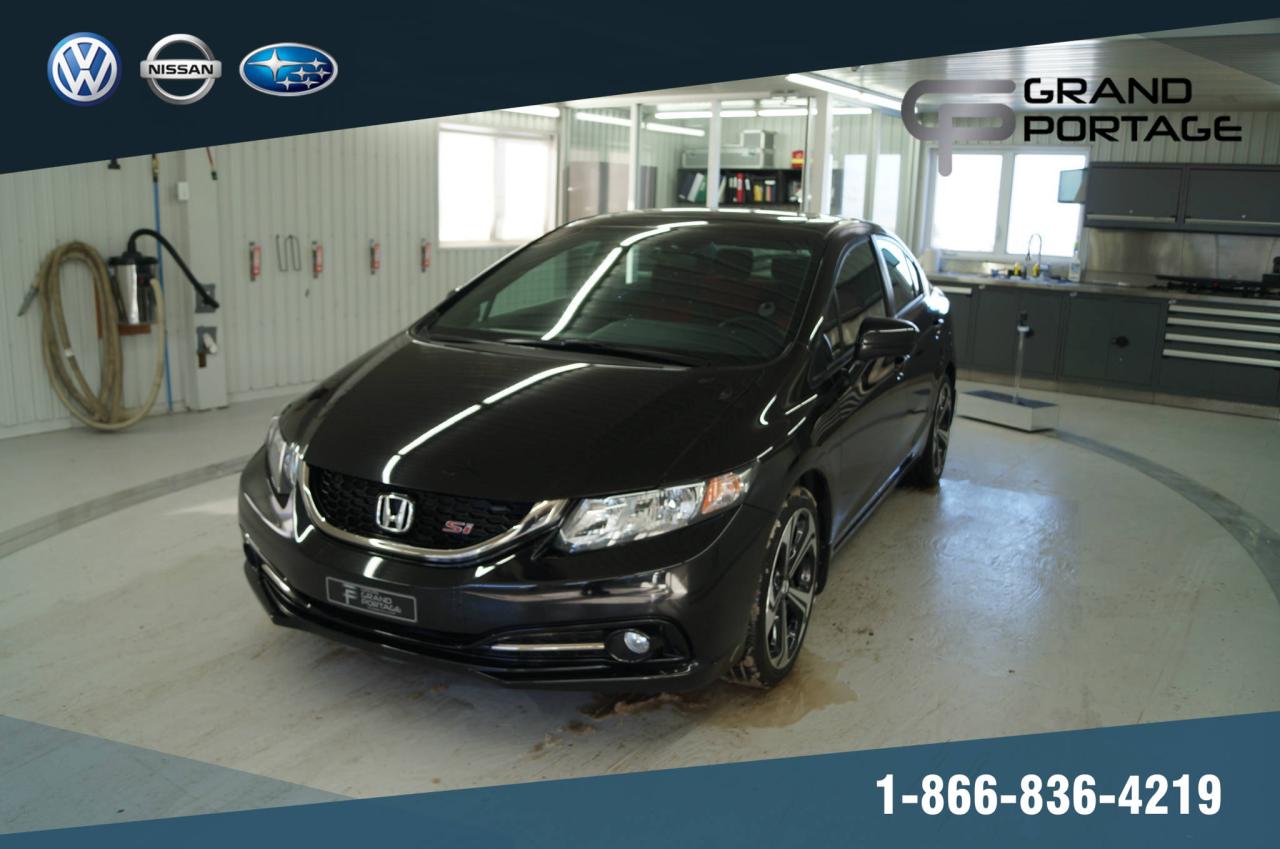 Used 2015 Honda Civic SI 2.4L + MANUEL + MAGS + CAMERA GPS + A for sale in Rivière-Du-Loup, QC
