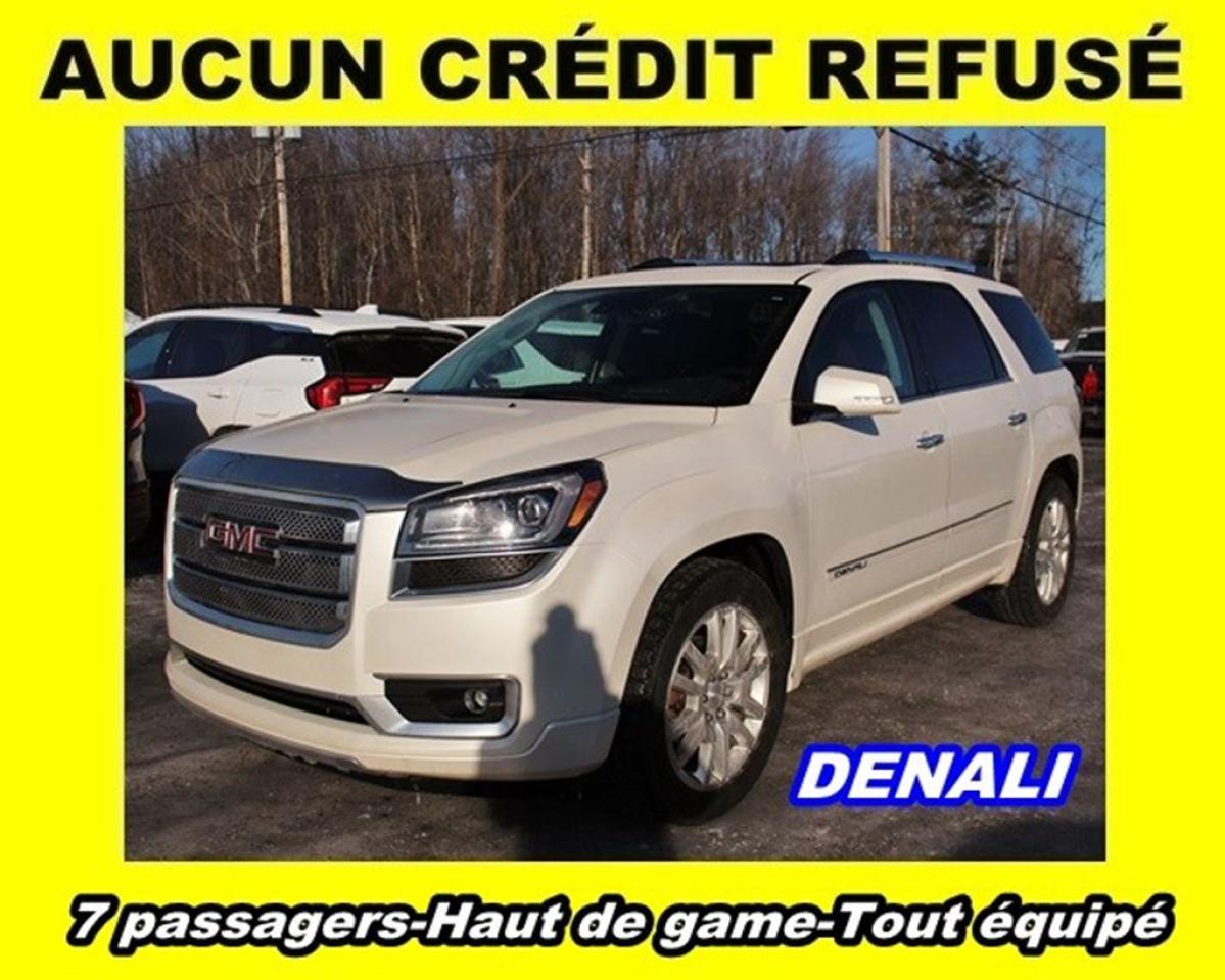 Used 2015 GMC Acadia Denali Awd 7 for sale in St-Jérôme, QC