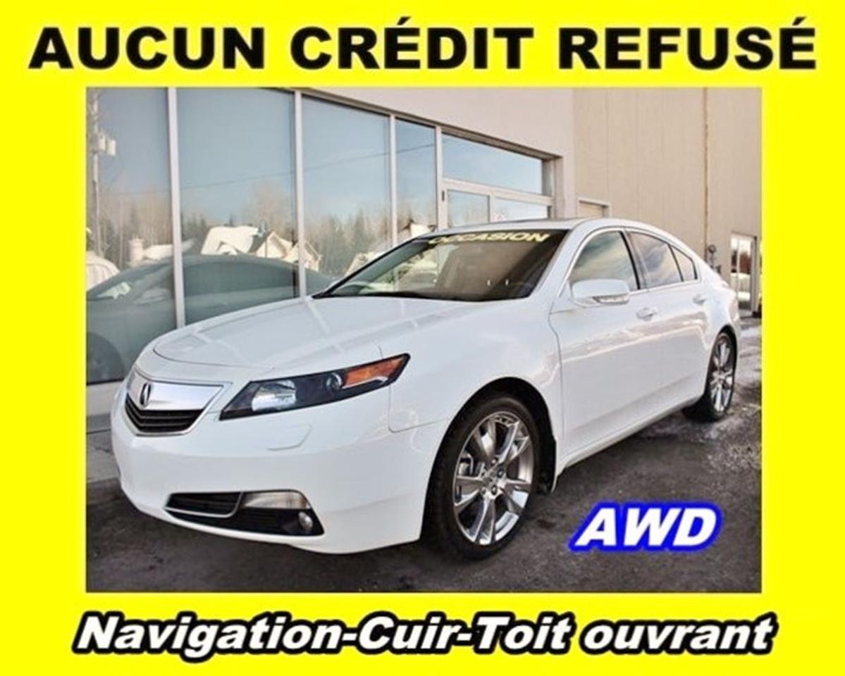 <a href=https://www.stjeromechevrolet.com/occasion/Acura-TL-2012.html>https://www.stjeromechevrolet.com/occasion/Acura-TL-2012.html</a>

**Rapport dhistorique + dinspection CERTIFIÉ  **BAS KILOMÉTRAGE  **Véhicule disponible pour une DURÉE LIMITÉE  **Programme 100% approuvé et 0$ comptant UNIQUE (financement facile et rapide)  **APPROBATION en 10 minutes / 250 plans de financement disponibles  **Programme TRANQUILITÉ DESPRIT CERTIFIÉ et remise à neuf offert  **Prêt pour LIVRAISON IMMÉDIATE  **ON REPREND TOUT EN ÉCHANGE : Autos, camions, VTT, motos, motoneiges, bateaux, VR et plus  **Jusquà 35% DE PLUS que la valeur du marché pour votre échange  **LIVRAISON PARTOUT au Québec et au Canada  **Informez-vous! + de 500 AUTRES VÉHICULES et camions doccasion sur place. Plus de 6000 autres disponibles sur demande     **WE SPEAK ENGLISH TOO! SO DONT HESITATE TO CALL US OR TO COME SEE US     **Version ELITE  **Toute équipée  **Transmission automatique  **Traction intégrale SH-AWD  **Système de NAVIGATION  **Sièges en cuir Milano perforé  **Sièges chauffants et ventilés  **Toit ouvrant  **Système audio Dolby Pro Logic II  **Sièges à réglage électrique  **Et beaucoup plus!    **ELITE Edition  **Fully loaded  **Automatic transmission  **NAVIGATION system  **Milano perforated leather  **Heated and ventilated seats  **Sunroof  **Dolby Pro Logic II audio system  **And much more!    **Certified CarProof report + inspection  **Vehicle available for a LIMITED TIME  **EXCLUSIVE 100% approved credit and $0 cash down Program (easy financing)  **BE APPROVED in 10 minutes / 250 financing plans  **Ready for FAST DELIVERY  **WE TAKE ALL TRADE-INS: cars, trucks, ATVS, snowmobiles, motorcycles, boats, RV and more.  **Up to 35% MORE for your trade-in  **DELIVERY EVERYWHERE in Quebec and Canada  **Contact us! More than 500 OTHER CARS, SUV and trucks available.     Nos conseillers certifiés et professionnels sauront vous offrir une expérience dachat personnalisée et conviviale pour lachat de votre nouveau véhicule. Certains accessoires additionnels en sus. Bien que nous ayons pris toutes les mesures raisonnables pour nous assurer de la précision des renseignements fournis, nous ne sommes pas responsables de toute erreur ou omission. Veuillez contre-vérifier les renseignements auprès de lun de nos experts. Dans le cas où un véhicule publié contiendrait des renseignements inexacts à cause dune erreur typographique, photographique, sur le prix ou autre, le concessionnaire se réserve le droit de refuser ou dannuler toute demande. Contactez-nous aussi pour en savoir plus sur nos rabais additionnels en concession.     VERSIONS DISPONIBLES : TECH, TECHNOLOGIE, SH, SH-AWD, ELITE, LUXE    Our certified and professional consultants will offer you a personalized and user-friendly purchasing experience for your new vehicle. Although we have taken all reasonable steps to ensure the accuracy of the information provided, we are not responsible for any errors or omissions. Please check with one of our experts. In the event that a published vehicle contains inaccurate information due to a typographical, photographic, price or other error, the dealer reserves the right to refuse or cancel any request. Contact us to learn more about our additional dealer discounts.