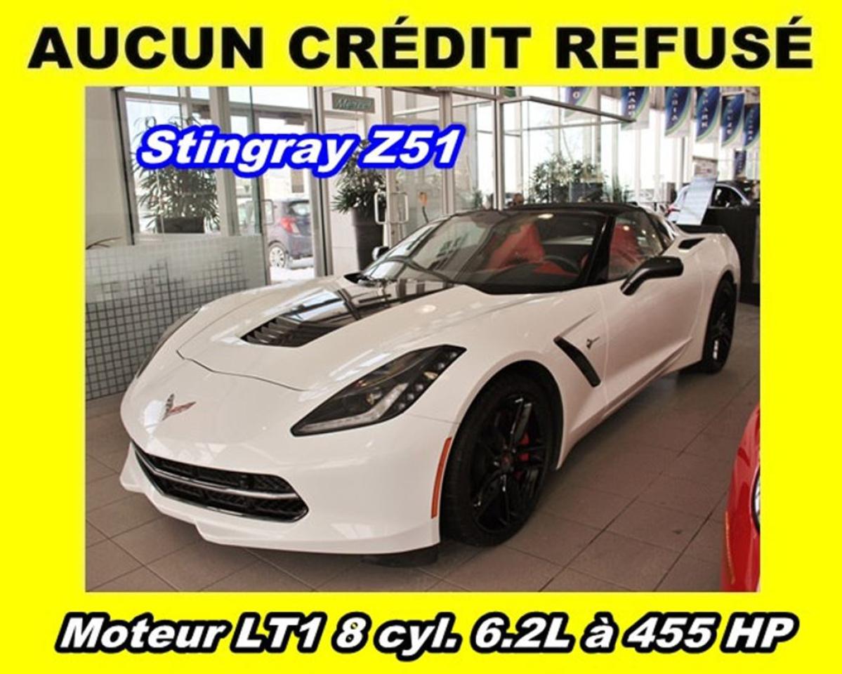 Used 2016 Chevrolet Corvette Stingray Z51 V8 6.2l for sale in St-Jérôme, QC