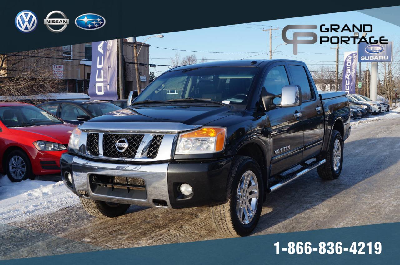 Used 2012 Nissan Titan SL Cabine double 5.6L + AWD + AUTO + CUI for sale in Rivière-Du-Loup, QC