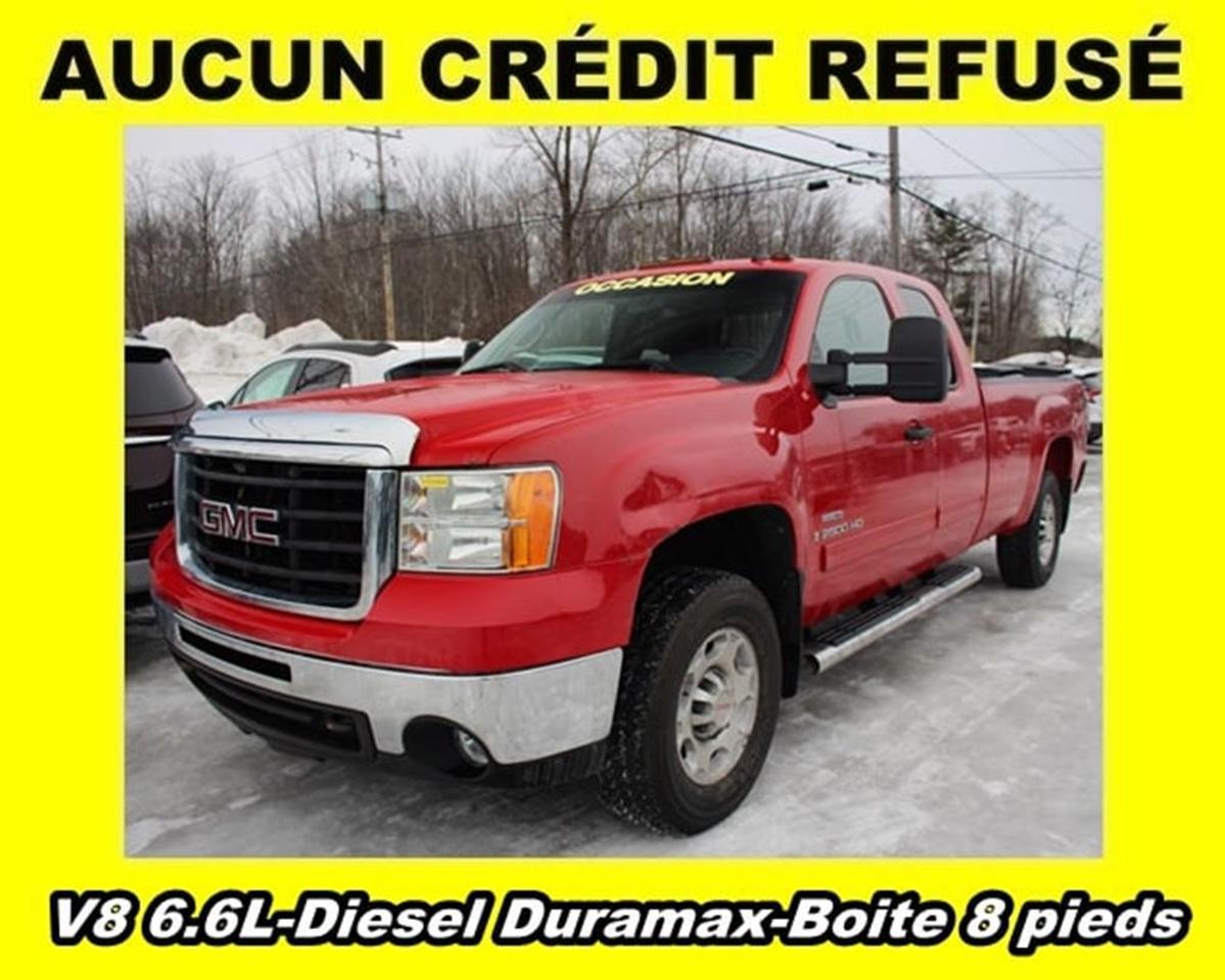 <a href=https://www.stjeromechevrolet.com/occasion/GMC-Sierra_2500-2009.html>https://www.stjeromechevrolet.com/occasion/GMC-Sierra_2500-2009.html</a>

MOTEUR DIESEL DURAMAX 8 CYLINDRES 6.6L**TRANSMISSION ALLISON**CAPACITÉ DE REMORQUAGE DE 13800LBS**CLIMATISATION**RÉGULATEUR DE VITESSE**4X4 ET BEAUCOUP PLUS!!            **FINANCEMENT DISPONIBLE JUSQUÀ 36 MOIS    **VÉHICULE INSPECTÉ SELON LES NORMES DE GM    **PRÊT POUR LIVRAISON IMMÉDIATE    **JUSQUÀ 2000$ DE PLUS POUR VOTRE ÉCHANGE. NOUS VOULONS LACHETER!    **LIVRAISON PARTOUT AU QUÉBEC ET AU CANADA    **INFORMEZ-VOUS! + DE 700 AUTRES VÉHICULES NEUFS ET DOCCASION DISPONIBLES        **UP TO 36-MONTH FINANCING    **VEHICLE INSPECTED AND RECONDITIONNED ACCORDING TO GM STANDARDS    **READY FOR INSTANT DELIVERY    **UP TO $2000 MORE FOR YOUR TRADE-IN. WE WANT YOUR VEHICLE!    **DELIVERY EVERYWHERE IN QUEBEC AND CANADA    **CONTACT US! MORE THAN 700 OTHER NEW AND PRE-OWNED VEHICLES AVAILABLE        Nos conseillers certifiés et professionnels sauront vous offrir une expérience dachat personnalisée et conviviale pour lachat de votre nouveau véhicule. Bien que nous ayons pris toutes les mesures raisonnables pour nous assurer de la précision des renseignements fournis, nous ne sommes pas responsables de toute erreur ou omission. Veuillez contre-vérifier les renseignements auprès de lun de nos experts. Dans le cas où un véhicule publié contiendrait des renseignements inexacts à cause dune erreur typographique, photographique, sur le prix ou autre, le concessionnaire se réserve le droit de refuser ou dannuler toute demande. Contactez-nous aussi pour en savoir plus sur nos rabais additionnels en concession.        Our certified and professional consultants will offer you a personalized and user-friendly purchasing experience for your new vehicle. Although we have taken all reasonable steps to ensure the accuracy of the information provided, we are not responsible for any errors or omissions. Please check with one of our experts. In the event that a published vehicle contains inaccurate information due to a typographical, photographic, price or other error, the dealer reserves the right to refuse or cancel any request. Contact us to learn more about our additional dealer discounts.