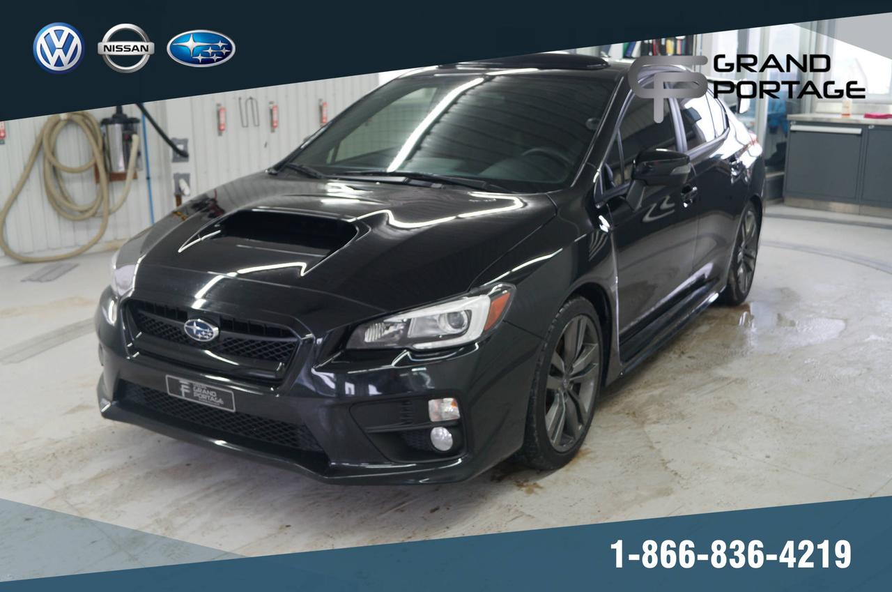 <a href=https://www.grandportageauto.com/occasion/Subaru-Impreza_WRX-2016.html>https://www.grandportageauto.com/occasion/Subaru-Impreza_WRX-2016.html</a>

Magnifique berline sport à traction intégrale et transmission manuelle, très performante, très bien équipée, incluant GPS, toit ouvrant électrique, aileron de STI, intérieur cuir. etc. de très bas kilométrage et à létat de presque neuf.