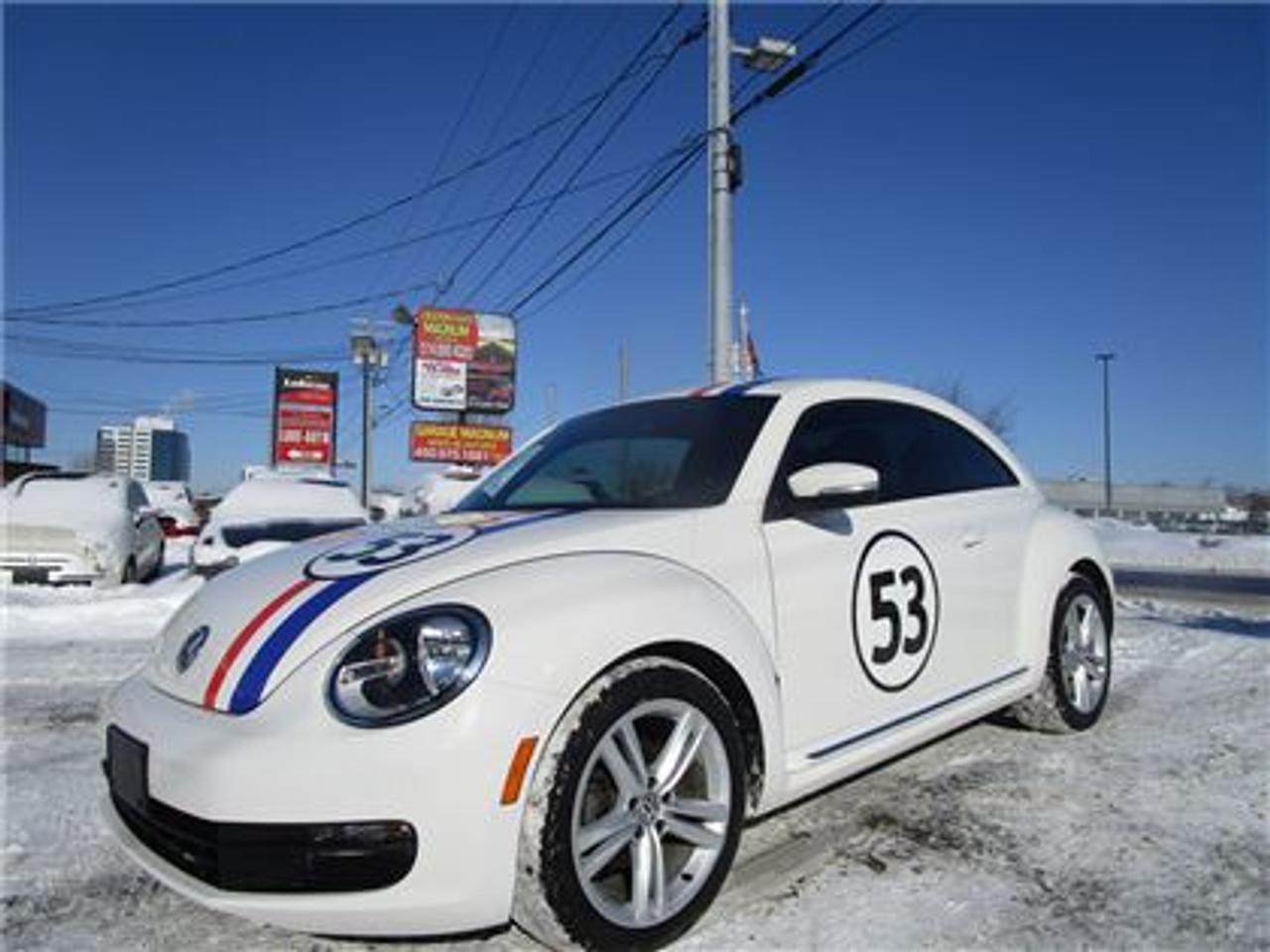 <a href=https://www.autoaubaine.com/Volkswagen-Beetle-c6912134.html>https://www.autoaubaine.com/Volkswagen-Beetle-c6912134.html</a>

ON PEUT ENLEVER LES STRIPES;SI VOUS AIMER PAS,MAIS SES LEDITION HERBIE 53,TRES RARE,COMFORLINE,TOUT EQUIPER AVEC MAG 18P.C.,5CYLINDRE 2.5 LITRE;FIABLE ET PERFORMANT,JAMAIS ACCIDENTER (CARPROOF CLEAN ET DISPONIBLE),TOUJOURS ENTRETENU PERIODIQUEMENT CHEZ VOLKS,PLUS BALANCE DE GARANTIE VOLKS BUMPER A BUMPER,FAUT VOIR;VRAIMENT IMPECCABLE,FAITE VOUS UN CADEAUX,FINANCEMENT DISPONIBLE.wwwgroupeautomobile.com