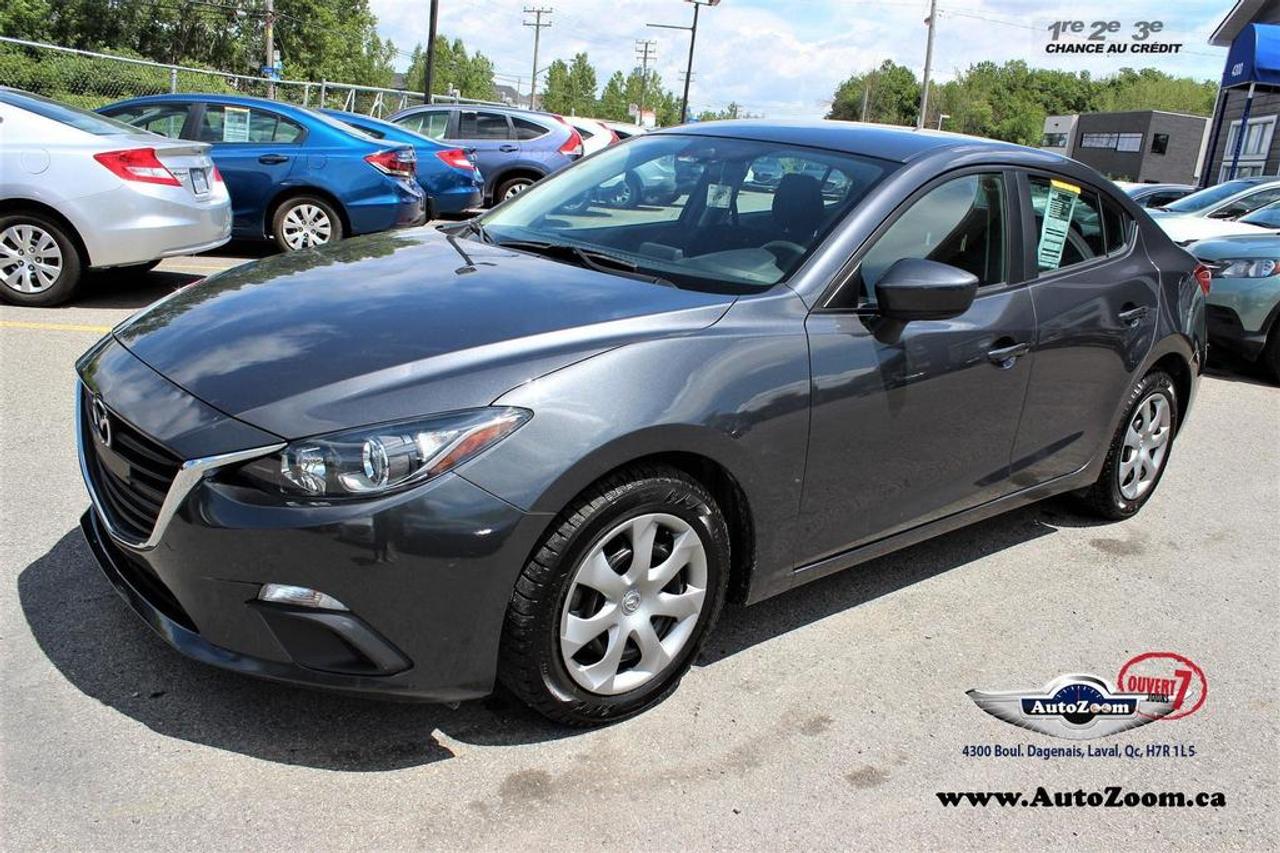 <a href=https://www.autoaubaine.com/Mazda-3-c7020076.html>https://www.autoaubaine.com/Mazda-3-c7020076.html</a>

VÉHICULE CERTIFIÉ, RAPPORT DINSPECTION, CARPROOF INCLUS, OUVERT 7 JOURS. AUTOZOOM POUR LE PRIX LA QUALITÉ ET LE SERVICE. -Contactez nous en tout temps par messagerie texte au (438) 504-9666. -# Stock : A4008 -Prix Régulier : 10,885$ I Promotion : 9,885$ -Financement prêt ouvert : 32,77$ par semaine. -Le paiement proposé est pour une durée de 72 mois, versement comptant initial de 2 000$ ou valeur déchange équivalent nécessaire (0$ comptant disponible), frais de crédit total de 1 639,83$, taxes en sus (sujet à lapprobation de votre crédit, certaines conditions sappliquent). - Financement simple et rapide au meilleur taux sur le marché. Aucun cas refusé 1ere, 2ieme, 3ieme chance, 0$ comptant disponible. Approbation rapide ---> http://www.autozoom.ca/fr-CA/demande-de-credit-usage.aspx - Obtenez le maximum pour votre échange - Garantie prolongé disponible - Ouvert 7 jours www.AutoZoom.ca 4300 Boul. Dagenais, Laval Qc H7R1L5 450-314-9666 Sans frais :1-888-634-8249