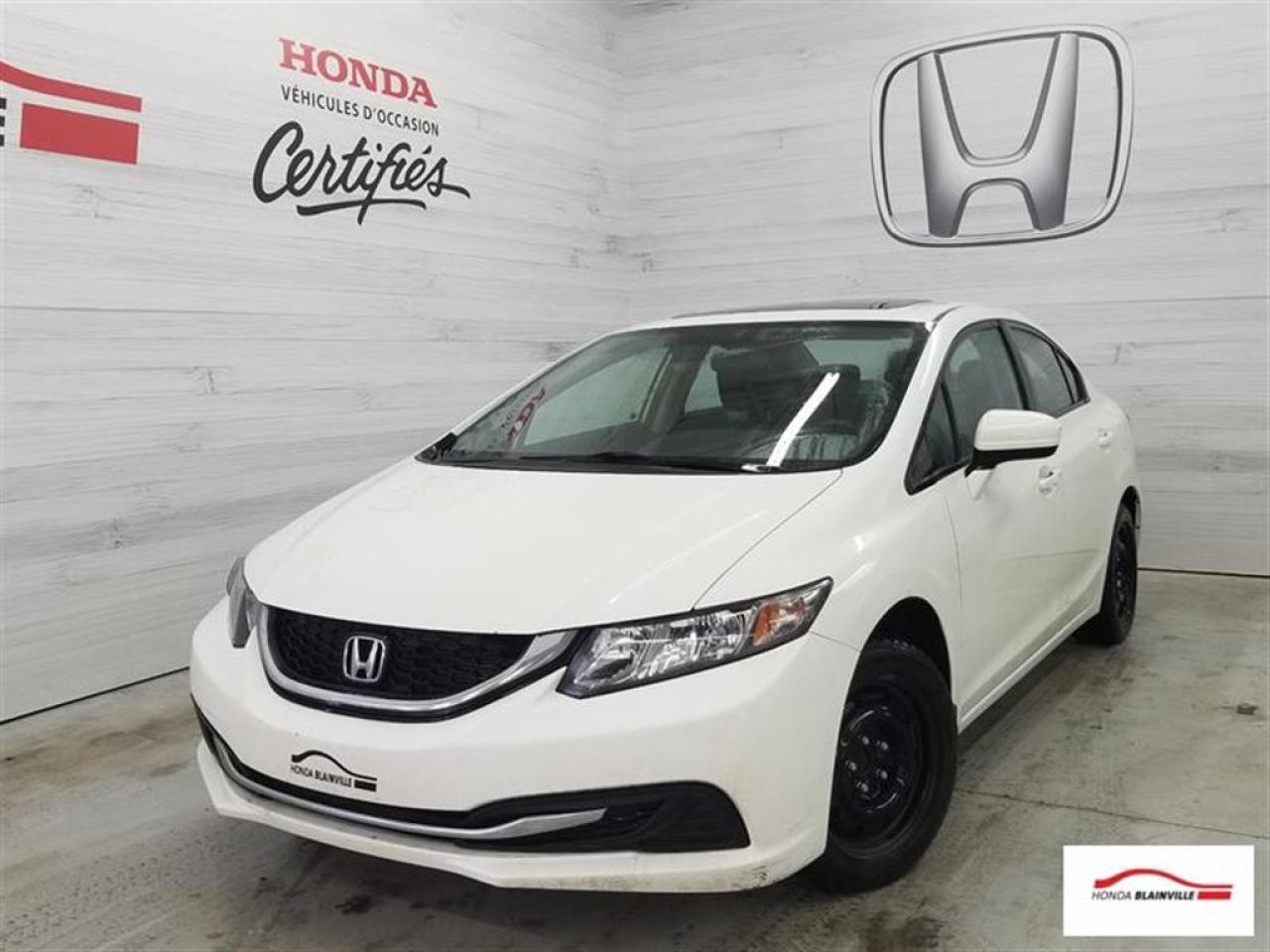 Used 2014 Honda Civic Sedan Ex for sale in Blainville, QC
