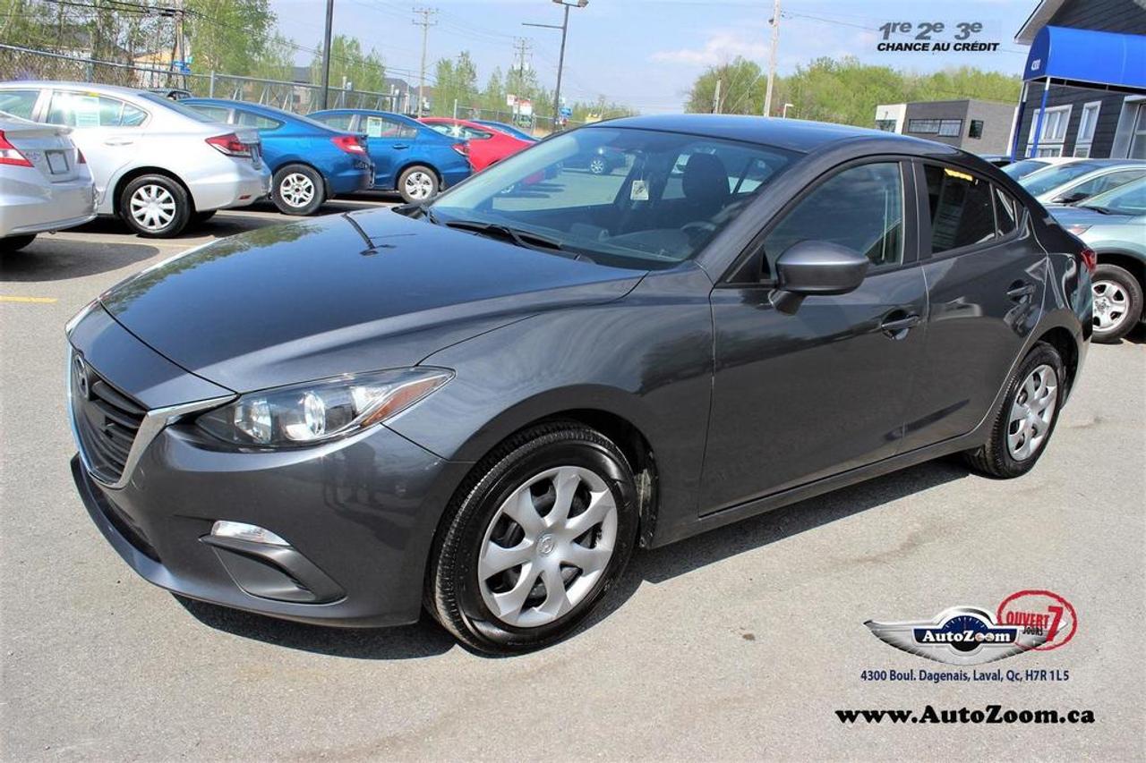 <a href=https://www.autoaubaine.com/Mazda-3-c7020496.html>https://www.autoaubaine.com/Mazda-3-c7020496.html</a>

VÉHICULE CERTIFIÉ, RAPPORT DINSPECTION, CARPROOF INCLUS, OUVERT 7 JOURS. AUTOZOOM POUR LE PRIX LA QUALITÉ ET LE SERVICE. -Contactez nous en tout temps par messagerie texte au (438) 504-9666. -# Stock : A3926 -Prix Régulier : 11,475$ I Promotion : 10,475$ - Financement simple et rapide au meilleur taux sur le marché. Aucun cas refusé 1ere, 2ieme, 3ieme chance, 0$ comptant disponible. Approbation rapide ---> http://www.autozoom.ca/fr-CA/demande-de-credit-usage.aspx - Obtenez le maximum pour votre échange - Garantie prolongé disponible - Ouvert 7 jours www.AutoZoom.ca 4300 Boul. Dagenais, Laval Qc H7R1L5 450-314-9666 Sans frais :1-888-634-8249