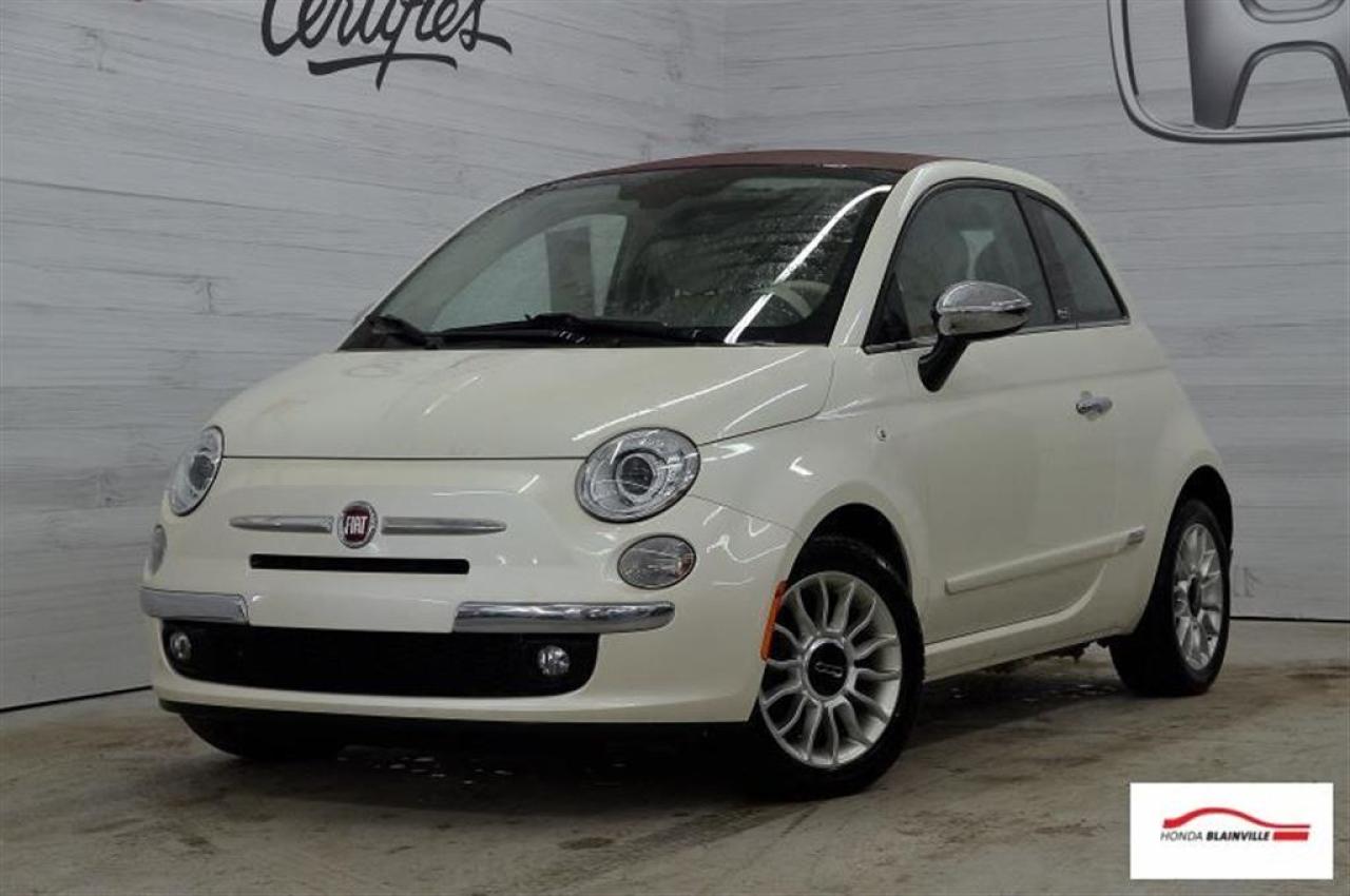 Used 2012 Fiat 500 2 Portes Convertible for sale in Blainville, QC