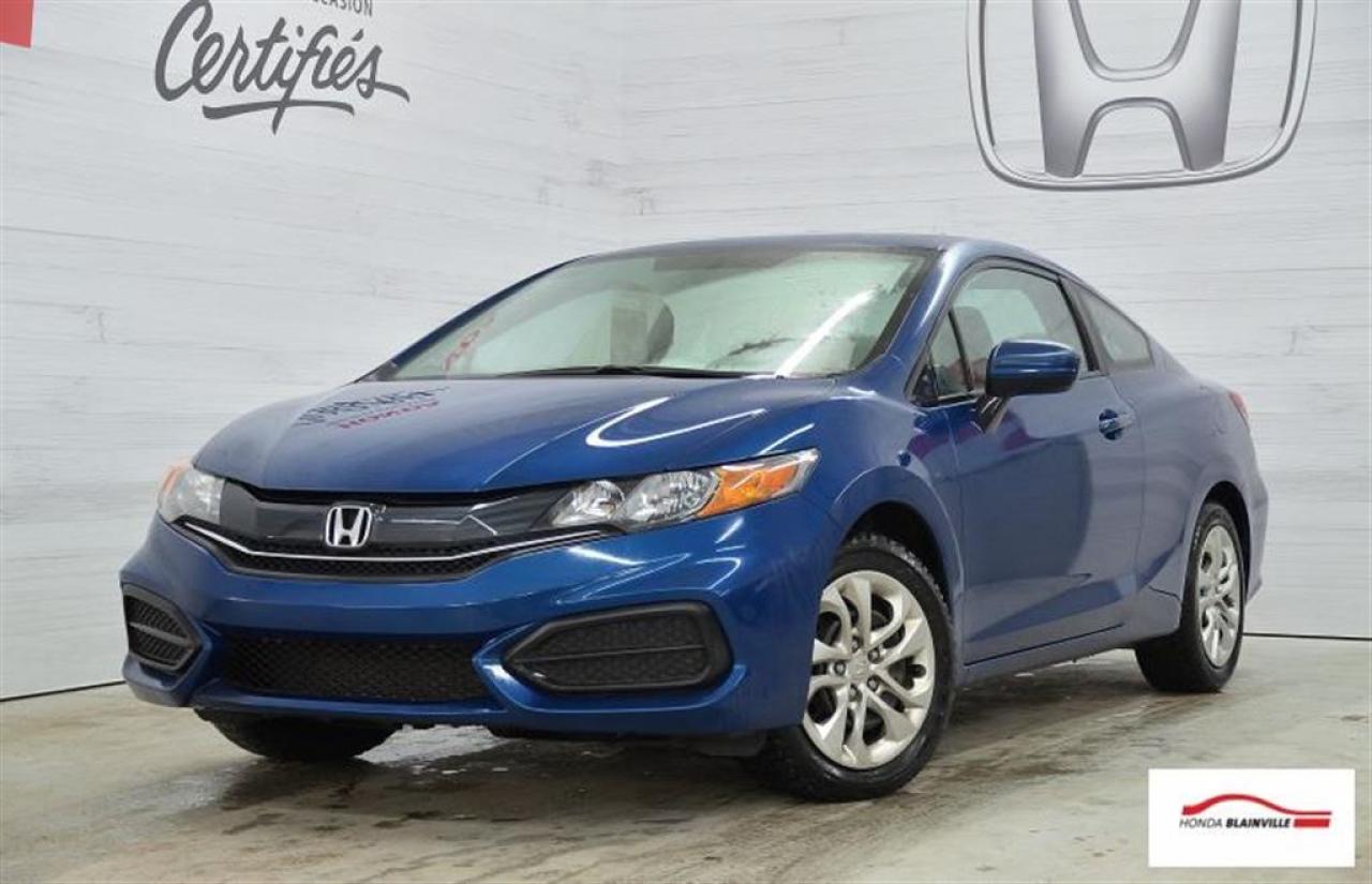 Used 2014 Honda Civic Coupe LX for sale in Blainville, QC