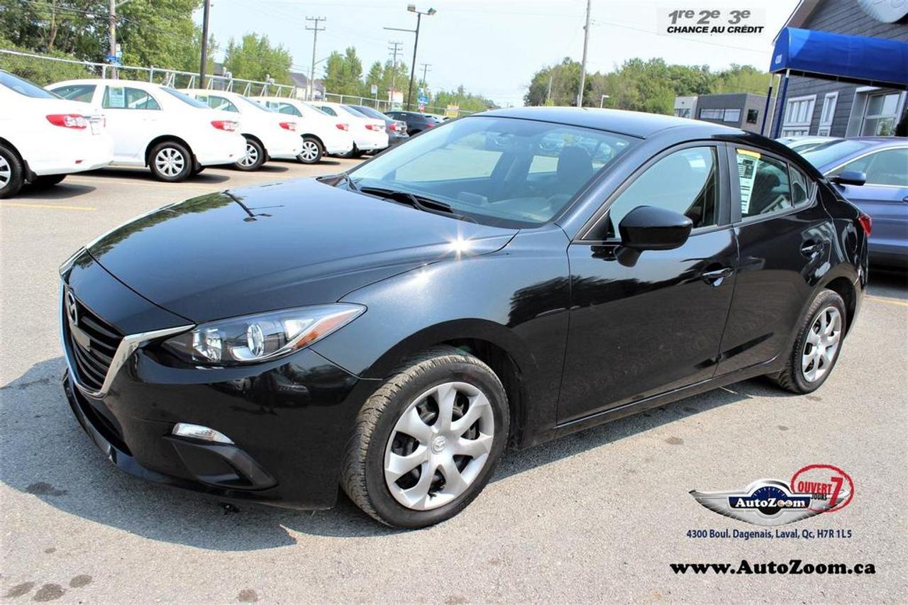 <a href=https://www.autoaubaine.com/Mazda-3-c7020327.html>https://www.autoaubaine.com/Mazda-3-c7020327.html</a>

VÉHICULE CERTIFIÉ, RAPPORT DINSPECTION, CARPROOF INCLUS, OUVERT 7 JOURS. AUTOZOOM POUR LE PRIX LA QUALITÉ ET LE SERVICE. -Contactez nous en tout temps par messagerie texte au (438) 504-9666. -# Stock : A4123 -Prix Régulier : 10,885$ I Promotion : 9,435$ -Financement prêt ouvert : 32,77$ par semaine. -Le paiement proposé est pour une durée de 72 mois, versement comptant initial de 2 000$ ou valeur déchange équivalent nécessaire (0$ comptant disponible), frais de crédit total de 1 639,83$, taxes en sus (sujet à lapprobation de votre crédit, certaines conditions sappliquent). - Financement simple et rapide au meilleur taux sur le marché. Aucun cas refusé 1ere, 2ieme, 3ieme chance, 0$ comptant disponible. Approbation rapide ---> http://www.autozoom.ca/fr-CA/demande-de-credit-usage.aspx - Obtenez le maximum pour votre échange - Garantie prolongé disponible - Ouvert 7 jours www.AutoZoom.ca 4300 Boul. Dagenais, Laval Qc H7R1L5 450-314-9666 Sans frais :1-888-634-8249
