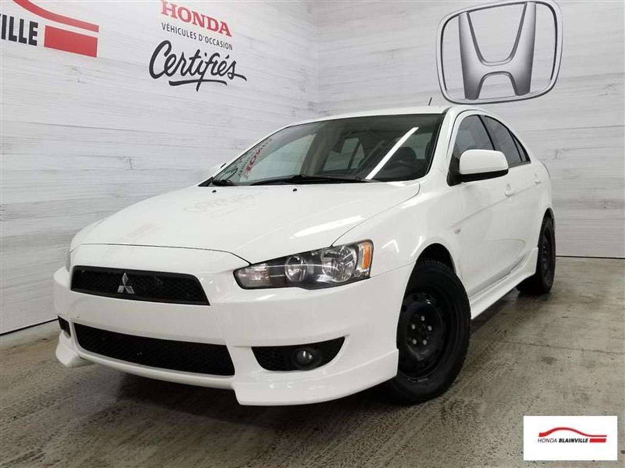<a href=https://www.autoaubaine.com/Mitsubishi-Lancer-c7012191.html>https://www.autoaubaine.com/Mitsubishi-Lancer-c7012191.html</a>

Financement à partir de 2,99 % disponible sur certains modèles. HONDA BLAINVILLE est le concessionnaire numéro 1 au Québec. Nous sommes situé à 15 minutes Saint-Eustache/ Saint-Jérôme/Terrebonne/Laval, à 20 minutes de Montréal/Repentigny/Lachute. Conseiller professionnel en vente de véhicules neufs et d occasion sur la rive nord. Programme de véhicules d occasion certifiés. Rapport Carproof disponible gratuitement. Inspection en 100 points, garantie HONDA PLUS de 6 ans ou 160 000 km inclus avec les voitures certifés. Privilège d échange de sept jours ou 1000 km. Le prix affiché inclus un rabais de 500 $ avec un financement.
