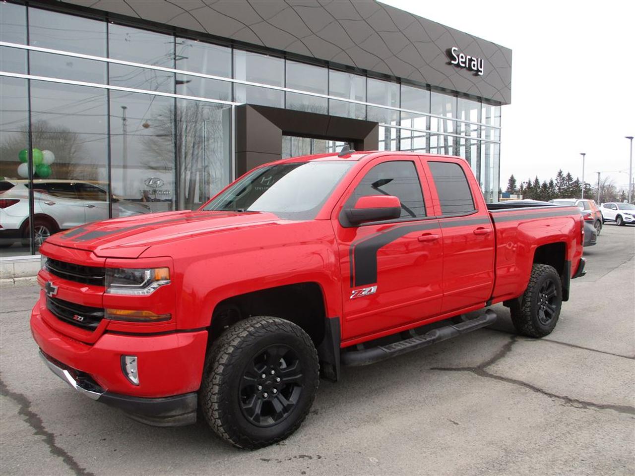 <a href=https://www.seraychamblyhyundai.com/occasion/Chevrolet-Silverado_1500-2017.html>https://www.seraychamblyhyundai.com/occasion/Chevrolet-Silverado_1500-2017.html</a>

WOW! Z71 OFFROAD, 4X4, V8 5.3L, MARCHE-PIEDS, GARDE-BOUES, VITRES TEINTÉES ET BEAUCOUP PLUS! JAMAIS ACCIDENTÉ! Impeccable,comme neuf, FAUT VOIR! POLITIQUE DU MEILLEUR PRIX GARANTI .TOUT NOS VÉHICULES SONT CERTIFIÉS ET INSPECTÉS EN 120 POINTS ET RECONDITIONNÉ AVANT LA MISE EN VENTE, .APPROBATION DE CRÉDIT EN LIGNE,2IEME ET 3IEME CHANCE AU CRÉDIT BIENVENUE .CARPROOF VÉRIFIÉ SUR TOUT NOS AUTOS.AVEC NOTRE SERVICE TÉLÉPHONIQUE 7 JOURS SUR 7,24 HRS SUR 24 JAMAIS VOUS ALLEZ PASSER A COTÉ DU VÉHICULE DE VOTRE CHOIX 450-658-4482 OU MEME PAR MESSAGE TEXTE AU 438-882-1266 .TRANQUILITÉ DESPRIT AVEC NOS EXTENSION DE GARANTIE AU MEILLEUR PRIX DE LINDUSTRIE .* TRES IMPORTANT :CHEZ SERAY NOUS GARDONS ET VENDONS SEULEMENT LES VOITURES QUI SONT IMPECCABLE AUTANT ESTHÉTIQUE QUE MÉCANIQUE.VENEZ CONSTATER AVANT DACHETER !!!
