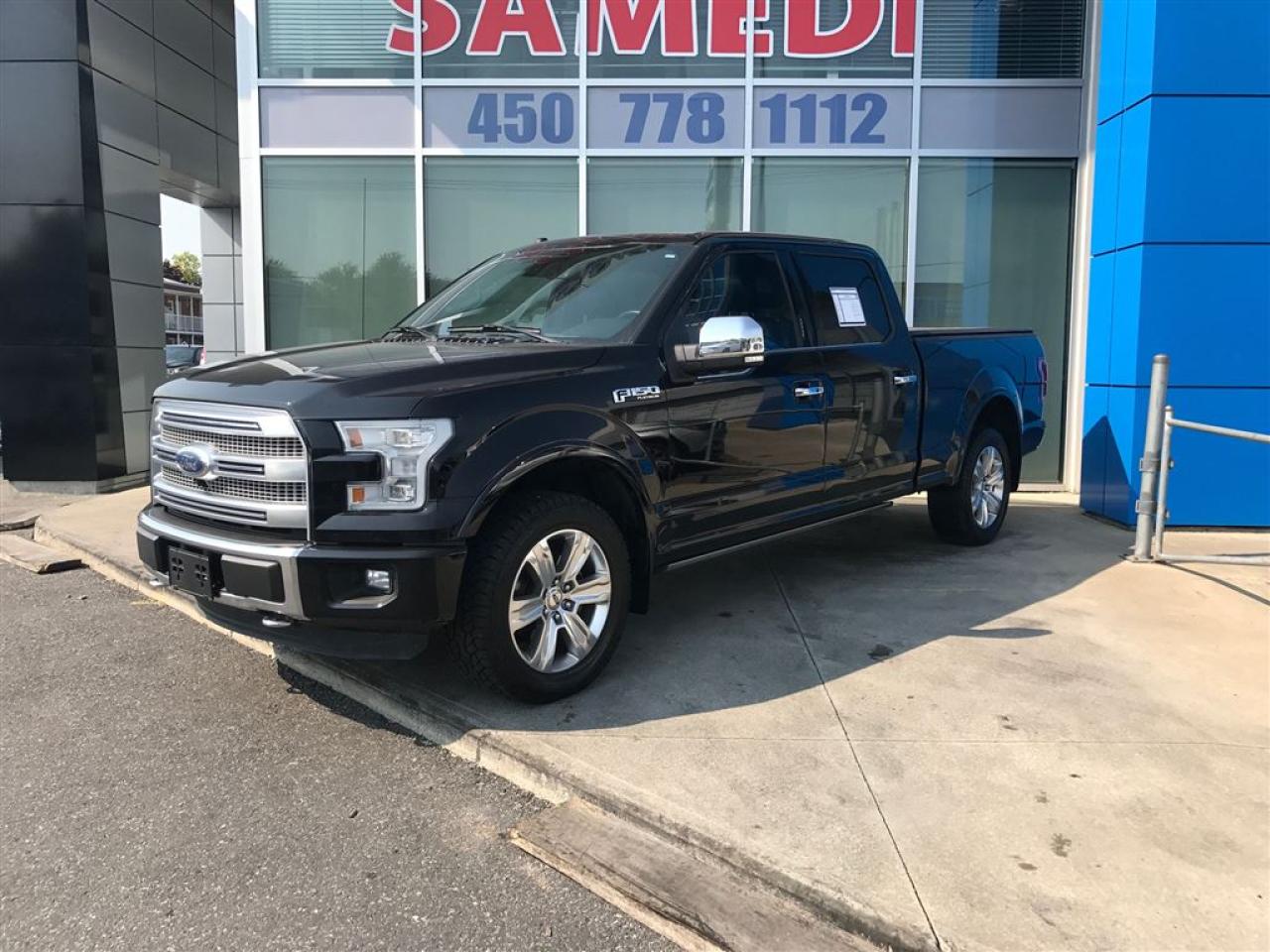 Used 2016 Ford F-150 PLATINUM for sale in St-Hyacinthe, QC