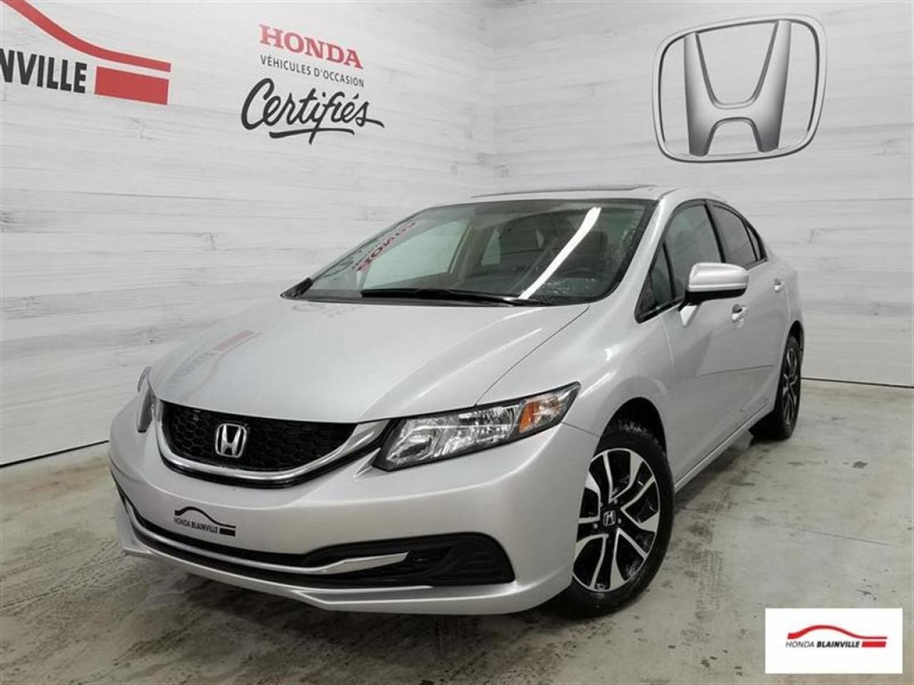 Used 2014 Honda Civic Sedan Ex for sale in Blainville, QC
