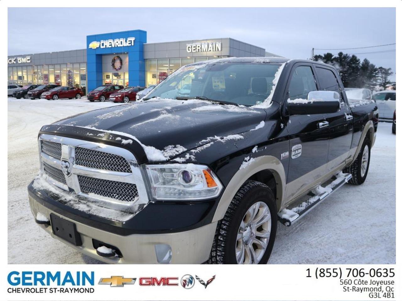 <a href=https://www.germainchevrolet.ca/occasion/RAM-1500-2014.html>https://www.germainchevrolet.ca/occasion/RAM-1500-2014.html</a>

VÉRIFIÉ ET TESTÉ EN 150 POINTS - MAINETANCE COMPLÈTE EFFECTUÉ PAR NOTRE ÉQUIPE DE PROFFESSIONELS AVEC PIÈCES DORIGINES - VENEZ NOUS VISITER ET ESSAYER VOTRE VÉHICULE -  OUVERT DE 8H30 À 21H. ET LE SAMEDI JUSQUÀ 15H.
GERMAIN CHEVROLET BUICK GMC, concessionnaire automobile neuf et usagé dans Portneuf. Voisin de St-Raymond Toyota, près de Location Sauvageau et Dion Moto!