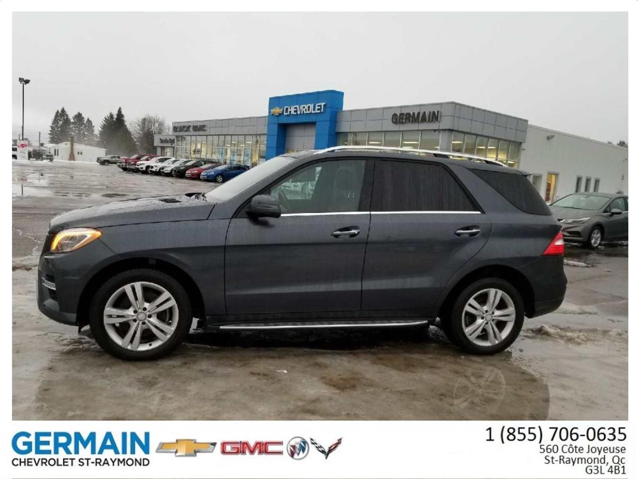 <a href=https://www.germainchevrolet.ca/occasion/MercedesBenz-ML350-2014.html>https://www.germainchevrolet.ca/occasion/MercedesBenz-ML350-2014.html</a>

Bluetooth, radio satellite, caméra de recul, A/C 2 zones automatiques, système audio haut de gamme, phares antibrouillards et beaucoup plus encore! En parfaite condition et très propre. Se compare avec Audi Q5 TDI.

Financement facile et rapide disponible sur place. Nous donnons plus pour votre échange. Informations par message texte au 418-802-2841.

Véhicule doccasion certifié et inspecté en plus de 150 points.

Financement facile et rapide disponible sur place. Nous donnons plus pour votre échange. Informations par message texte au 418-802-2841.

Germain Chevrolet Buick GMC, concessionnaire automobile neuf et usagé dans Portneuf, à seulement 20 minutes de Québec, 45 minutes de Trois-Rivières et ouvert tous les samedis de 9h à 15h. Voisin de St-Raymond Toyota, près de Location Sauvageau et Dion Moto!