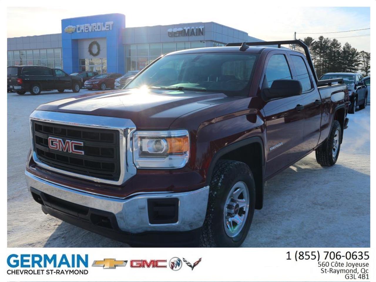 <a href=https://www.germainchevrolet.ca/occasion/GMC-Sierra_1500-2015.html>https://www.germainchevrolet.ca/occasion/GMC-Sierra_1500-2015.html</a>

COMMANDES AU VOLANT - DIFFÉRENTIEL À BLOCAGE  - TÉLÉDÉVERROUILLAGE

VÉRIFIÉ ET TESTÉ EN 150 POINTS - MAINETANCE COMPLÈTE EFFECTUÉ PAR NOTRE ÉQUIPE DE PROFFESSIONELS AVEC PIÈCES DORIGINES - VENEZ NOUS VISITER ET ESSAYER VOTRE VÉHICULE -  OUVERT DE 8H30 À 21H. ET LE SAMEDI JUSQUÀ 15H.

GERMAIN CHEVROLET BUICK GMC, concessionnaire automobile neuf et usagé dans Portneuf. Voisin de St-Raymond Toyota, près de Location Sauvageau et Dion Moto!

À proximité de Québec, Trois-Rivières et de Lévis