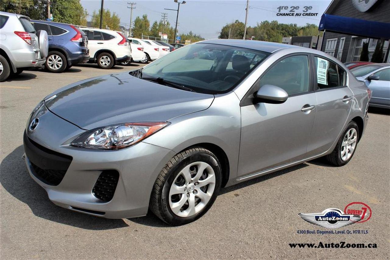 <a href=https://www.autoaubaine.com/Mazda-3-c7020323.html>https://www.autoaubaine.com/Mazda-3-c7020323.html</a>

VÉHICULE CERTIFIÉ, RAPPORT DINSPECTION, CARPROOF INCLUS, OUVERT 7 JOURS. AUTOZOOM POUR LE PRIX LA QUALITÉ ET LE SERVICE. -Contactez nous en tout temps par messagerie texte au (438) 504-9666. -# Stock : A4110 -Prix Régulier : 8,985$ I Promotion : 7,985$ -Financement prêt ouvert : 26$ par semaine. -Le paiement proposé est pour une durée de 72 mois, versement comptant initial de 2 000$ ou valeur déchange équivalent nécessaire (0$ comptant disponible), frais de crédit total de 1 276$, taxes en sus (sujet à lapprobation de votre crédit, certaines conditions sappliquent). - Financement simple et rapide au meilleur taux sur le marché. Aucun cas refusé 1ere, 2ieme, 3ieme chance, 0$ comptant disponible. Approbation rapide ---> http://www.autozoom.ca/fr-CA/demande-de-credit-usage.aspx - Obtenez le maximum pour votre échange - Garantie prolongé disponible - Ouvert 7 jours www.AutoZoom.ca 4300 Boul. Dagenais, Laval Qc H7R1L5 450-314-9666 Sans frais :1-888-634-8249