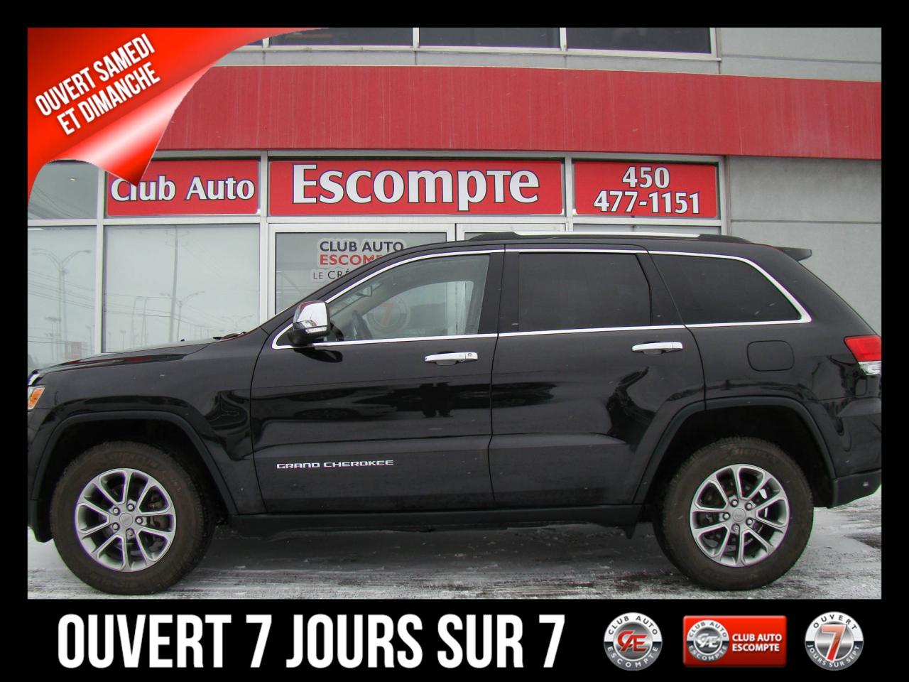 Used 2015 Jeep Grand Cherokee Limited Edition 4X4 Navigation 1 Seul Pr for sale in Terrebonne, QC