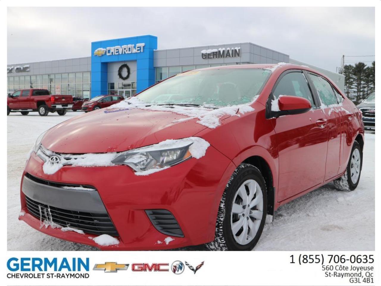 Used 2015 Toyota Corolla Ce Caméra Bluetooth for sale in St-Raymond, QC