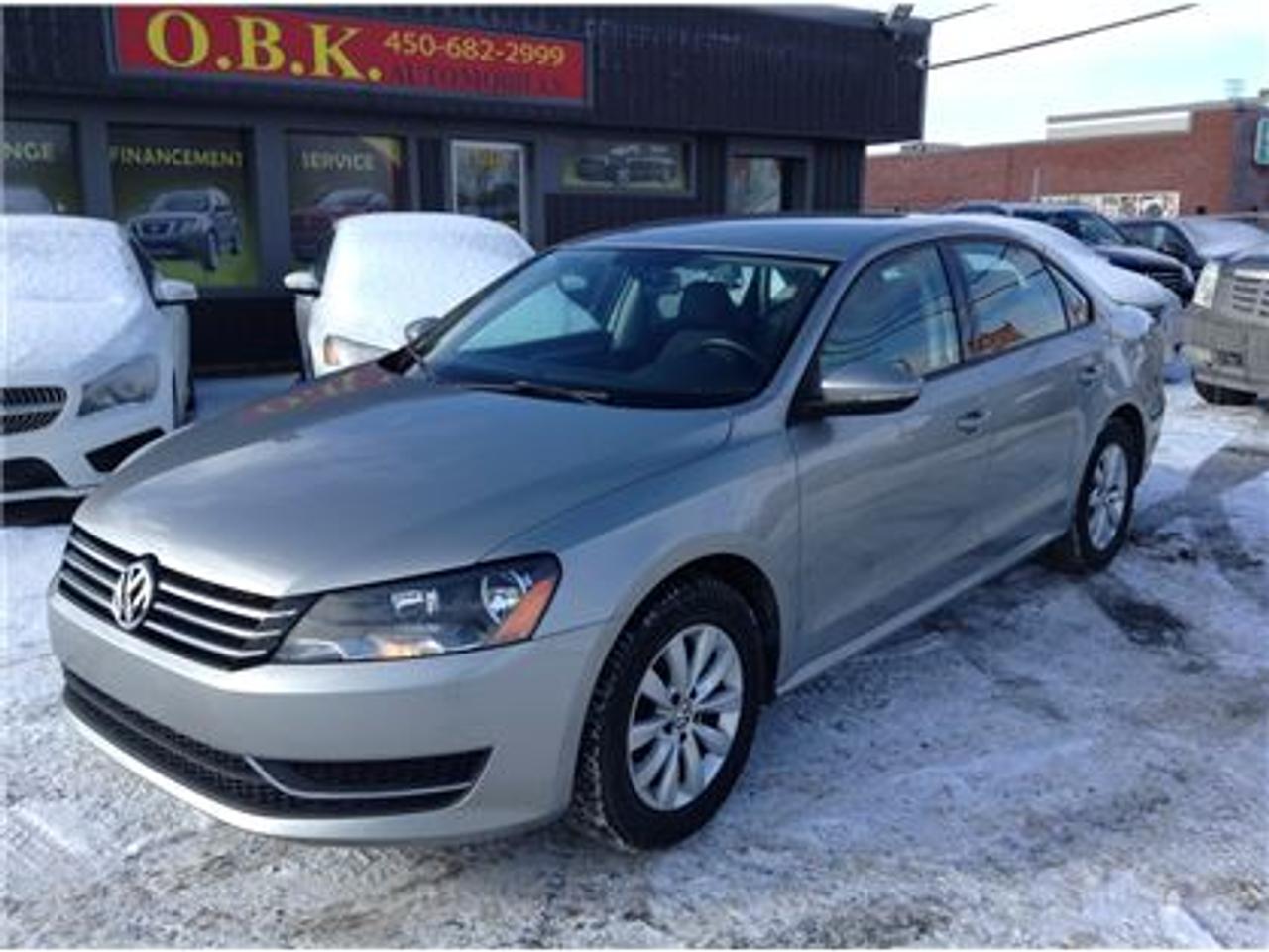 <a href=https://www.autoaubaine.com/Volkswagen-Passat-c6999495.html>https://www.autoaubaine.com/Volkswagen-Passat-c6999495.html</a>

2.5L Trendline+ MAGS - BLUETOOTH -SIEGES CHAUFFANTS - AUTOMATIQUE, AIR CLIMATISE, GROUPE ELECTRIQUE, JAMAIS ACCIDENTE CARPROOF DISPONIBLE.      Chez OBK automobiles, il nous fait plaisir de prendre vos véhicules en ECHANGE au meilleur prix possible. De plus, nous offrons le FINANCEMENT BANCAIRE avec des taux dintérêt imbattables. 1iere 2ieme et 3ieme chance au credit -OBK automobiles, we are pleased to take your vehicle EXCHANGE at the best price possible. In addition, we offer BANK FINANCING with unbeatable interest rates. 1st 2nd and 3rd chance credit.