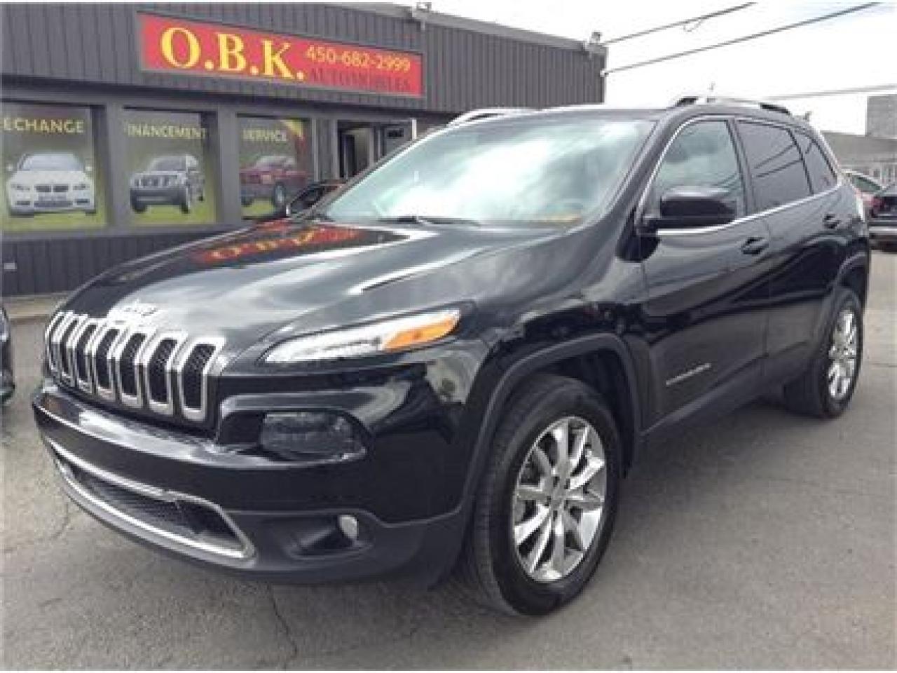 Used 2014 Jeep Cherokee Awd-Ltd-V6-3.2l for sale in Laval, QC