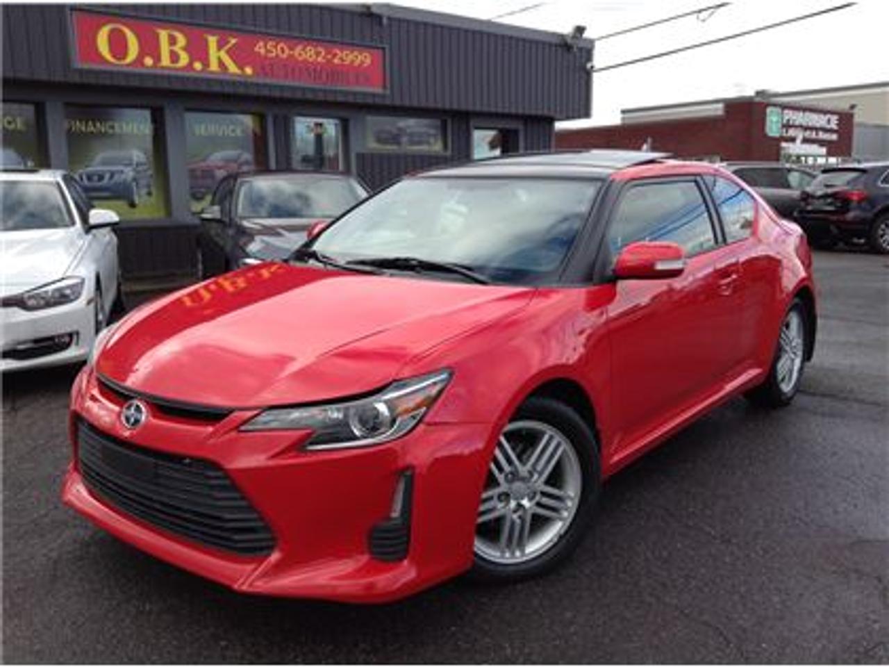<a href=https://www.autoaubaine.com/Scion-tC-c6954876.html>https://www.autoaubaine.com/Scion-tC-c6954876.html</a>

TC-AUTOMATIQUE-A/C-GR ELECTRIQUE-TOIT PANORAMIQUE-    Chez OBK automobiles, il nous fait plaisir de prendre vos véhicules en ECHANGE au meilleur prix possible. De plus, nous offrons le FINANCEMENT BANCAIRE avec des taux dintérêt imbattables. 1iere 2ieme et 3ieme chance au credit -OBK automobiles, we are pleased to take your vehicle EXCHANGE at the best price possible. In addition, we offer BANK FINANCING with unbeatable interest rates. 1st 2nd and 3rd chance credit.