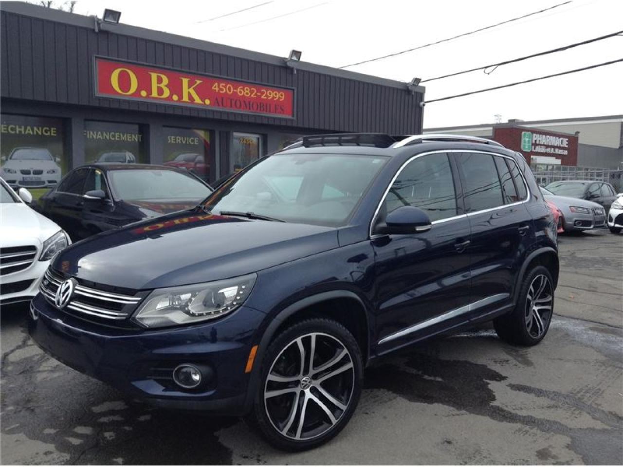 Used 2017 Volkswagen Tiguan R-Line Highline-Nav for sale in Laval, QC