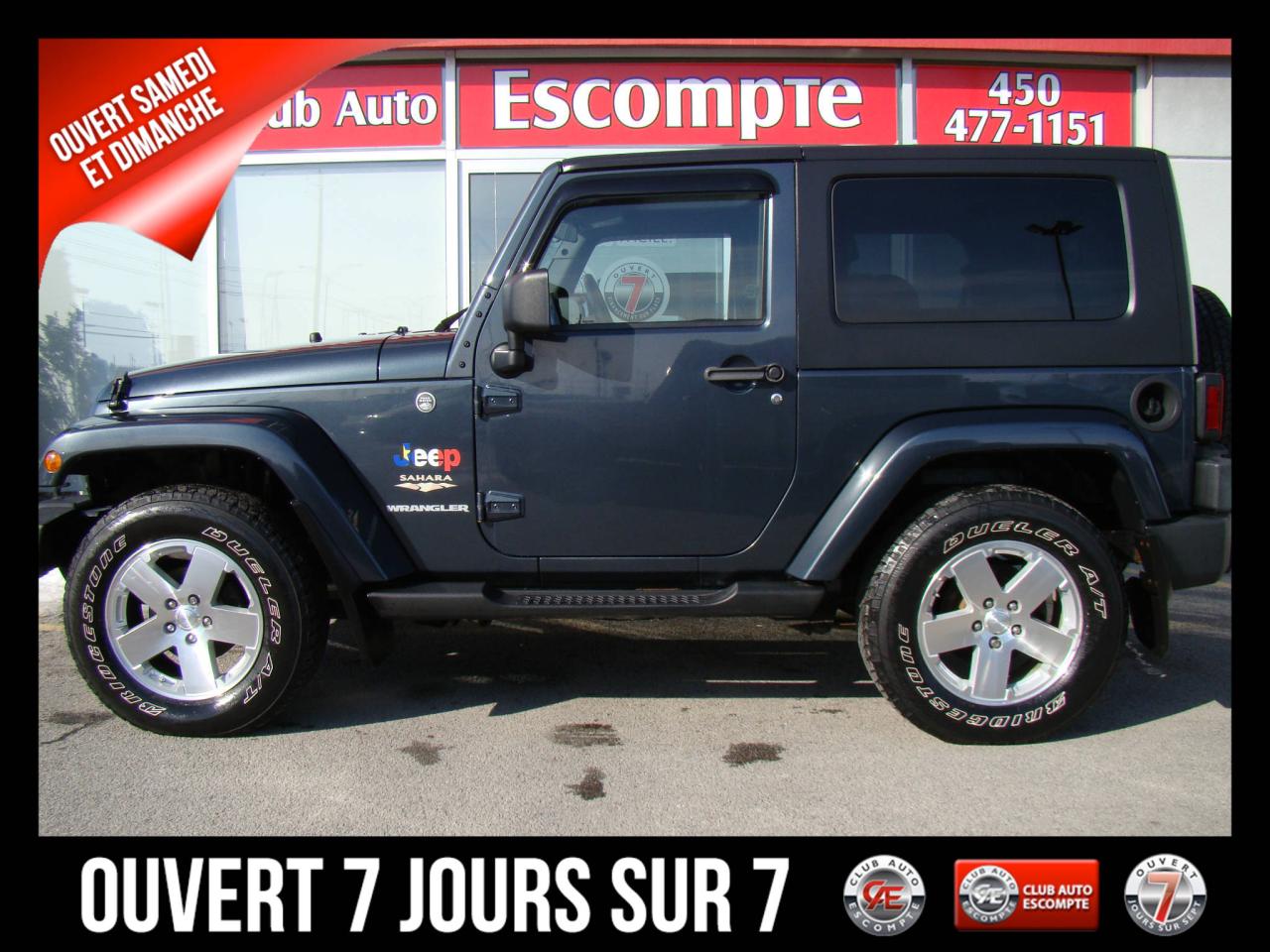 Used 2008 Jeep Wrangler Sahara 4x4 Air Cruise Jamais accidenté for sale in Terrebonne, QC