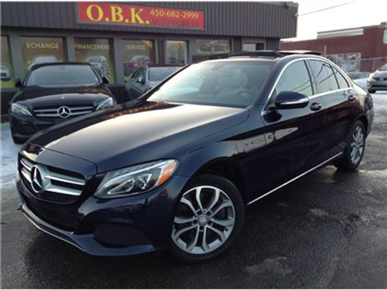 <a href=https://www.autoaubaine.com/Mercedes-Benz-C-Class-c7014606.html>https://www.autoaubaine.com/Mercedes-Benz-C-Class-c7014606.html</a>

Premium ONE Package & Prenium TWO Package - NAVIGATION - Panoramic SUNROOF - Rear CAMERA - PARKTRONIC - Heat SEATS - toute équipé!! Un vrai bijou!! JAMAIS ACCIDENTÉ et CARPROOF sur place! Un simple essai pour vous convaincre.      Chez OBK automobiles, il nous fait plaisir de prendre vos véhicules en ÉCHANGE au meilleur prix possible. De plus, nous offrons le FINANCEMENT BANCAIRE avec des taux dintérêt imbattables pour tous les paliers de crédit : 1ière, 2ieme et 3ieme chance au credit - OBK automobiles, we are pleased to take your vehicle EXCHANGE at the best price possible. In addition, we offer BANK FINANCING with unbeatable interest rates for all credit steps: 1st, 2nd and 3rd chance credit.