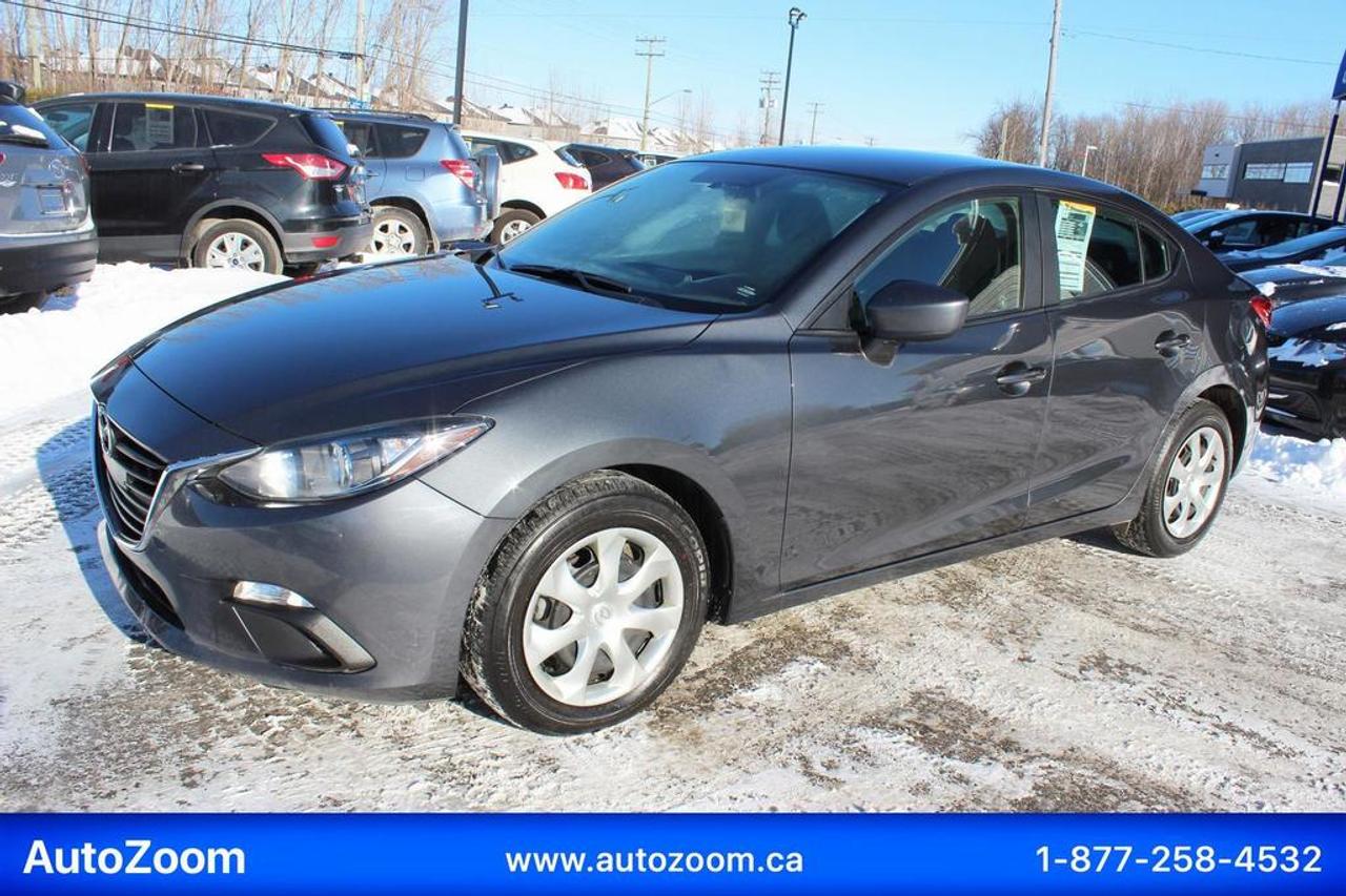 <a href=https://www.autoaubaine.com/Mazda-3-c6977669.html>https://www.autoaubaine.com/Mazda-3-c6977669.html</a>

VÉHICULE CERTIFIÉ, RAPPORT DINSPECTION, CARPROOF INCLUS, OUVERT 7 JOURS. AUTOZOOM POUR LE PRIX LA QUALITÉ ET LE SERVICE. -Contactez nous en tout temps par messagerie texte au (438) 504-9666. -# Stock : A4323 -Prix Régulier : 10,975$ I Promotion : 9,985$ -Financement prêt ouvert : 33,15$ par semaine. -Le paiement proposé est pour une durée de 72 mois, versement comptant initial de 2 000$ ou valeur déchange équivalent nécessaire (0$ comptant disponible), frais de crédit total de 1 658,93$, taxes en sus (sujet à lapprobation de votre crédit, certaines conditions sappliquent). - Financement simple et rapide au meilleur taux sur le marché. Aucun cas refusé 1ere, 2ieme, 3ieme chance, 0$ comptant disponible. Approbation rapide ---> http://www.autozoom.ca/fr-CA/demande-de-credit-usage.aspx - Obtenez le maximum pour votre échange - Garantie prolongé disponible - Ouvert 7 jours www.AutoZoom.ca 4300 Boul. Dagenais, Laval Qc H7R1L5 450-314-9666 Sans frais :1-888-634-8249