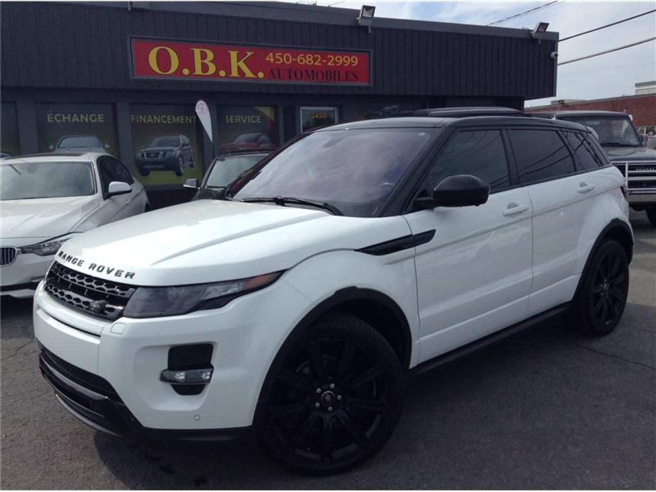 Used 2014 Land Rover Range Rover Evoque Dynamic Black Pkg for sale in Laval, QC