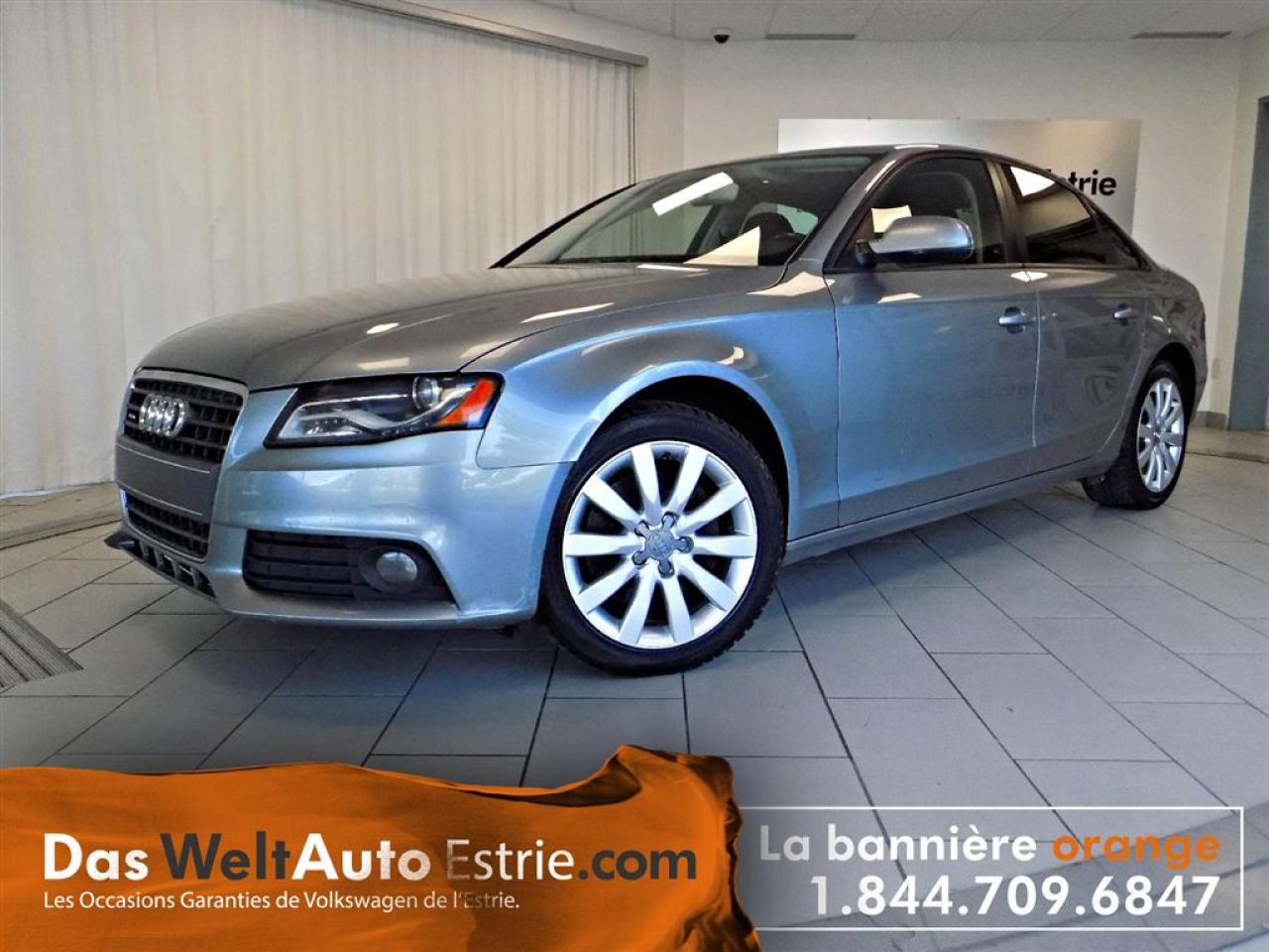 Used 2010 Audi A4 2.0t Premium, Cuir for sale in Sherbrooke, QC