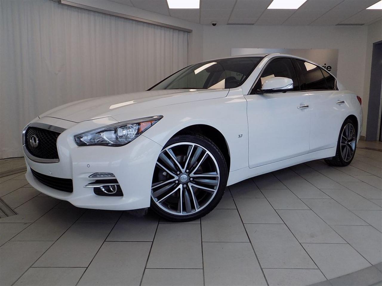 Used 2015 Infiniti Q50 3.7, Cuir, Toit for sale in Sherbrooke, QC