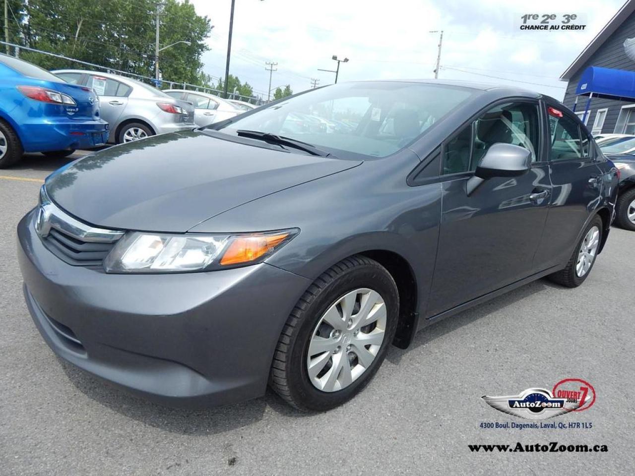 Used 2012 Honda Civic LX for sale in Laval, QC