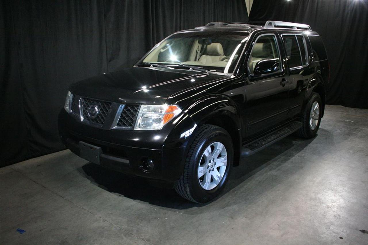 <a href=https://www.toyotasteustache.com/occasion/Nissan-Pathfinder-2006.html>https://www.toyotasteustache.com/occasion/Nissan-Pathfinder-2006.html</a>

A QUI LA CHANCE: MAGNIFIQUE PATHFINDER LE 2006,7 PASSAGERS ,TOUT ÉQUIPÉ + CUIR + TOIT OUVRANT + SYS.DE NAVIGATION + DVD + DÉMARREUR A DISTANCE.CAMION EXTRÊMEMENT PROPRE,TOUJOURS TRAITÉ A LANTIROUILLE ANNUELLEMENT.JAMAIS ACCIDENTÉ ET KILOMÉTRAGE CERTIFIÉ.FAITES VITE     **ACHAT COMPTANT SEULEMENT**FINANCEMENT NON DISPONIBLE.**