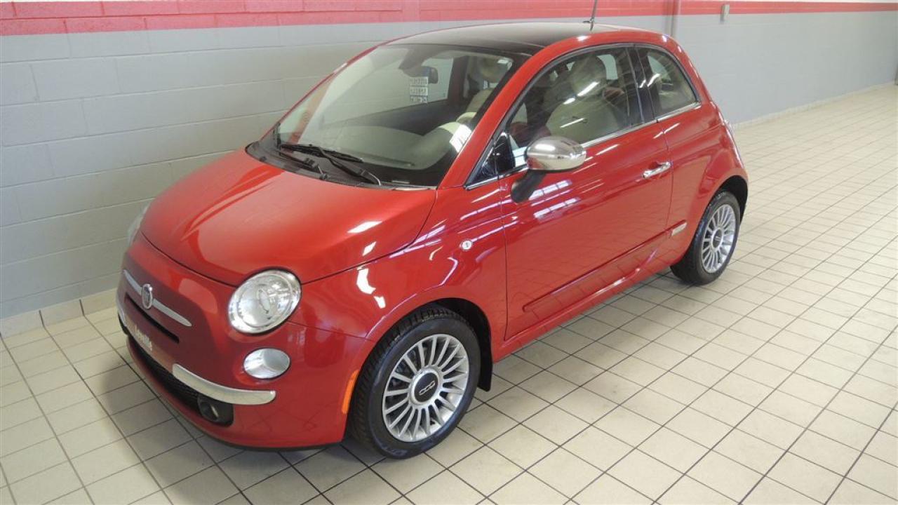 Used 2013 Fiat 500 Lounge Toit-Ouvrant for sale in Terrebonne, QC