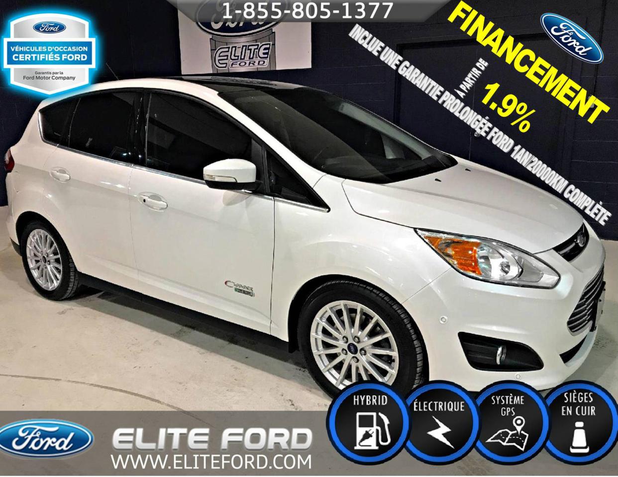Used 2013 Ford c-max Sel, Cuir, Toit for sale in St-Jérôme, QC