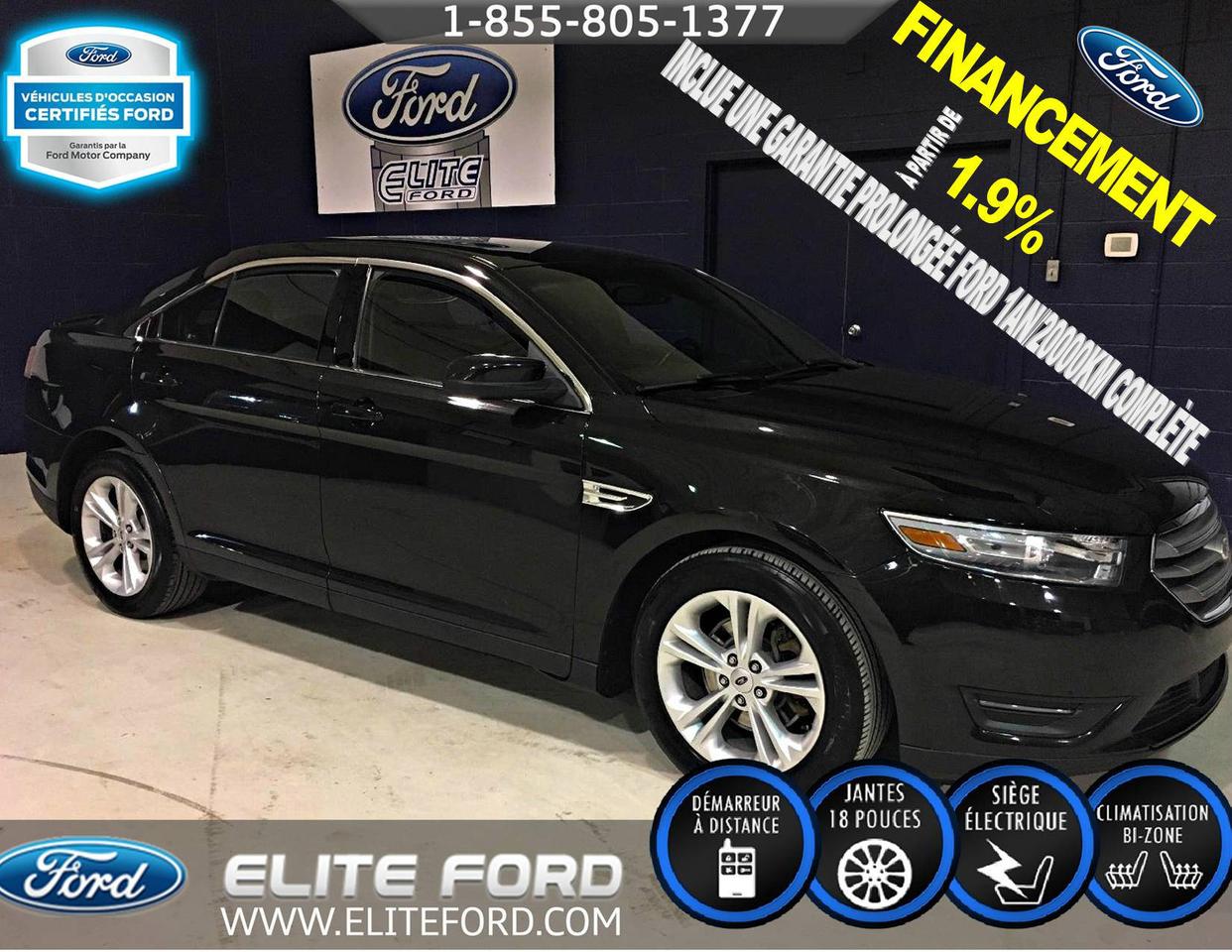 <a href=https://www.eliteford.com/occasion/Ford-Taurus-2014.html>https://www.eliteford.com/occasion/Ford-Taurus-2014.html</a>

FORD TAURUS SEL 2014, MOTEUR V6 3.5L, TRANSMISSION AUTOMATIQUE À 6 VITESSES, GROUPE ÉLECTRIQUE, MIROIRS CHAUFFANTS, SIÈGES CHAUFFANTS ET À RÉGLAGE ÉLECTRIQUE, SYSTÈME DE CLIMATISATION THERMOSTATIQUE, RADIO AM/FM/CD, JANTES EN ALUMINIUM DE 18 POUCES,  ÉLITE FORD DISPOSE d UN VASTE GAMME DE VOITURES, DE CAMIONS ET DE VUS d OCCASION, NOUS COMPTONS PLUS DE 70 VÉHICULES À NOTRE INVENTAIRE. LIVRAISON RAPIDE, FINANCEMENT DISPONIBLE, NOTRE CONCESSION EST FACILE D ACCÈS POUR LES GENS DE SAINT-JÉROME, SAINTE-AGATHE, LACHUTE, BLANVILLE, SAINTE-THÉRÈSE ET LAVAL. ÉLITE FORD VOUS GARANTIE UN SERVICE ADAPTÉ À VOS BESOINS ET DES REPRÉSENTANTS SANS PRESSION. TOUT NOS VÉHICULE ON ÉTÉ INSPECTÉ ET SONT VENDUS AVEC UNE GARANTIE DU MANUFACTURIER ET UNE PROLONGATION EST TOUJOURS DISPONIBLE. NOUS VOUS GARANTISSONS LE MEILLEUR PRIX POUR VOTRE VÉHICULE D ÉCHANGE. 
* Certaines conditions s appliquent détail en succursale.