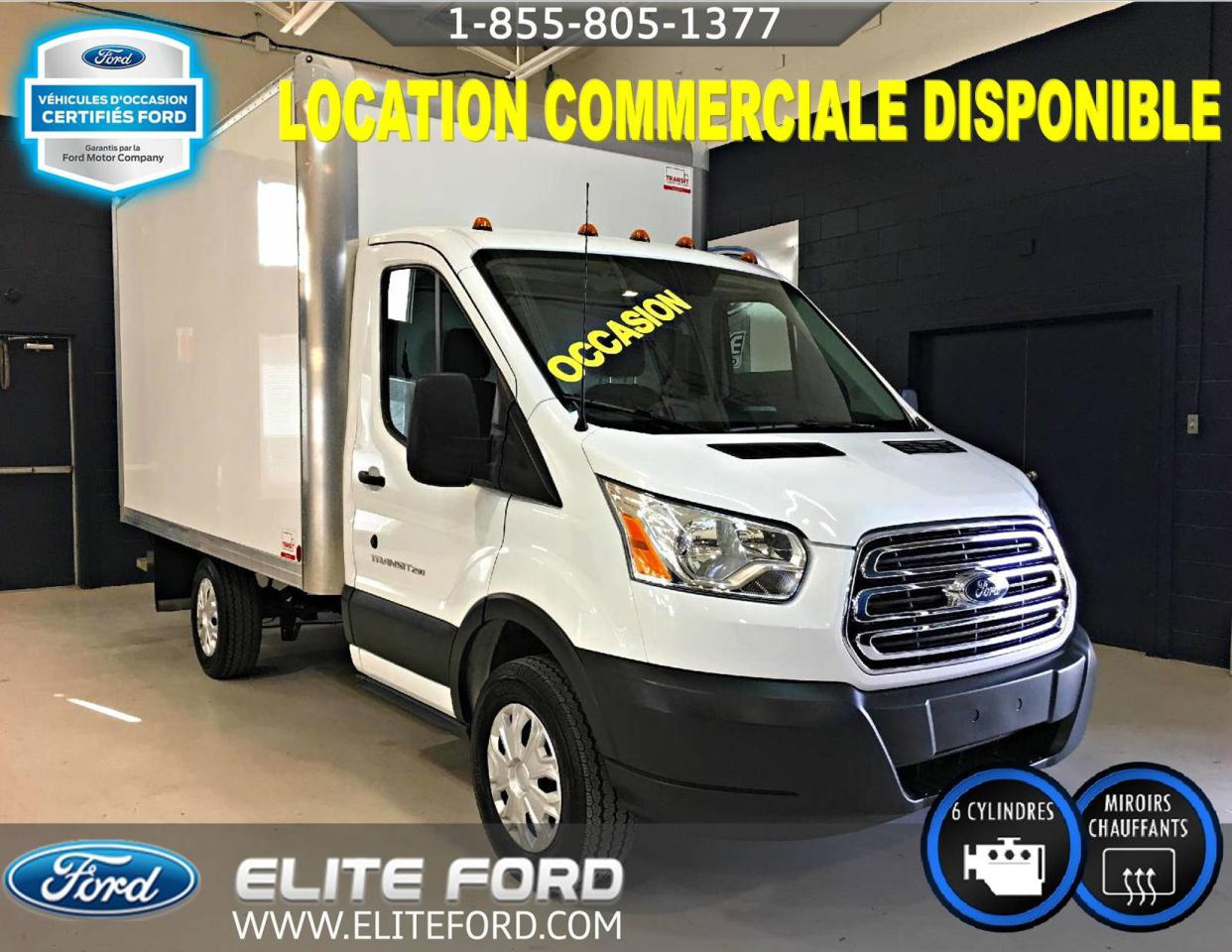 Used 2017 Ford Transit T-250, CUBE 12 PIEDS, ROUES SIMPLE for sale in St-Jérôme, QC