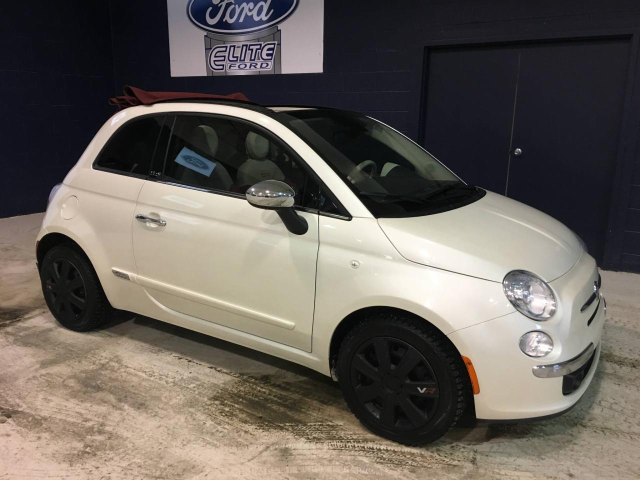 Used 2013 Fiat 500C DÉCAPOTABLE, LOUNGE, 8 PNEUS for sale in St-Jérôme, QC