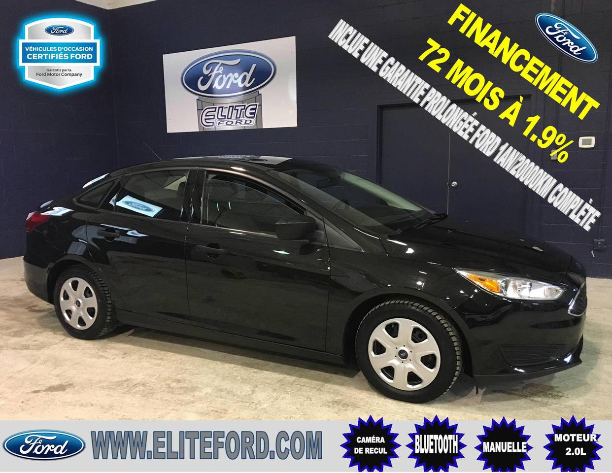 <a href=https://www.eliteford.com/occasion/Ford-Focus-2015.html>https://www.eliteford.com/occasion/Ford-Focus-2015.html</a>

FORD FOCUS S 2015, MOTEUR 2.0L, TRANSMISSION MANUELLE À 5 VITESSES, BERLINE, CAMÉRA DE RECUL, BLUETOOTH SYNC, RADIO AM/FM/CD, PRIS AUX/12VOLTS/USB, *FINANCEMENT À PARTIR DE 1.9%*, PROGRAMME VÉHICULE d OCCASION CERTIFIÉ DISPONIBLE.   ÉLITE FORD DISPOSE d UN VASTE GAMME DE VOITURES, DE CAMIONS ET DE VUS d OCCASION, NOUS COMPTONS PLUS DE 70 VÉHICULES À NOTRE INVENTAIRE. LIVRAISON RAPIDE, FINANCEMENT DISPONIBLE, NOTRE CONCESSION EST FACILE D ACCÈS POUR LES GENS DE SAINT-JÉROME, SAINTE-AGATHE, LACHUTE, BLANVILLE, SAINTE-THÉRÈSE ET LAVAL. ÉLITE FORD VOUS GARANTIE UN SERVICE ADAPTÉ À VOS BESOINS ET DES REPRÉSENTANTS SANS PRESSION. TOUT NOS VÉHICULE ON ÉTÉ INSPECTÉ ET SONT VENDUS AVEC UNE GARANTIE DU MANUFACTURIER ET UNE PROLONGATION EST TOUJOURS DISPONIBLE. NOUS VOUS GARANTISSONS LE MEILLEUR PRIX POUR VOTRE VÉHICULE D ÉCHANGE. 
* Certaines conditions s appliquent détail en succursale.