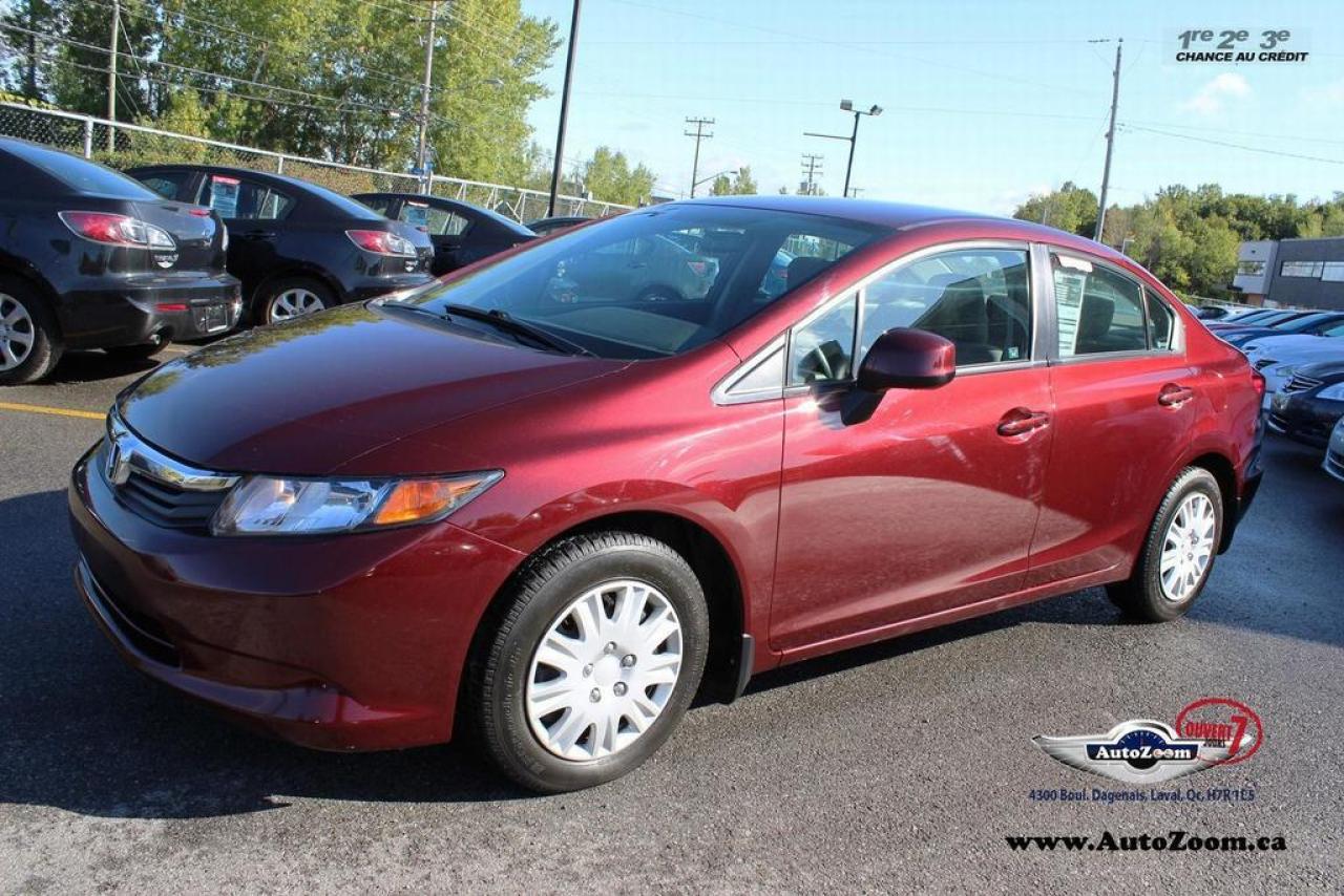 Used 2012 Honda Civic LX for sale in Laval, QC