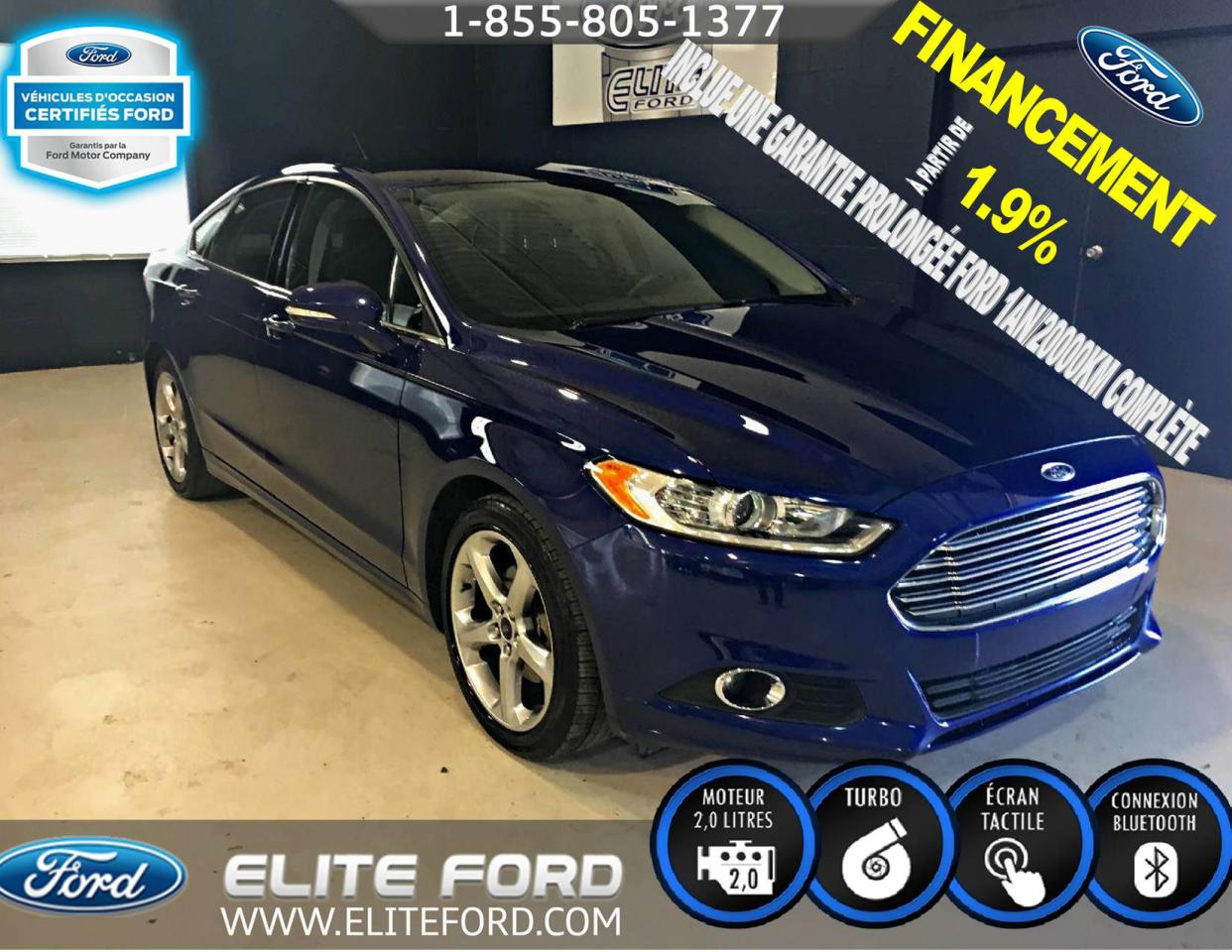 Used 2014 Ford Fusion SE 2.0 LITRES ECOBOOST for sale in St-Jérôme, QC