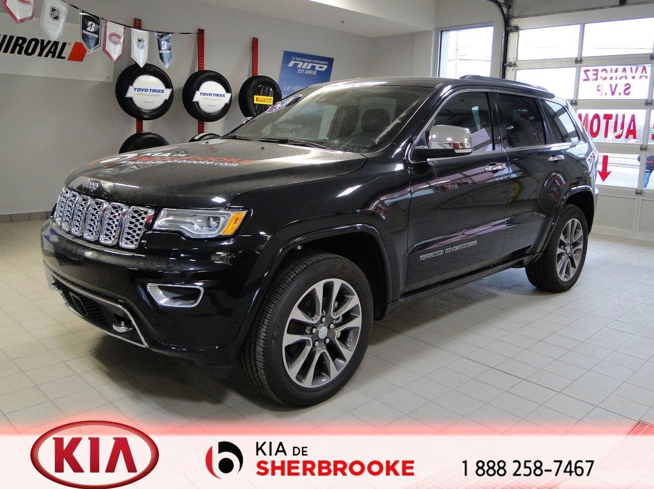 Used 2017 Jeep Grand Cherokee Overland for sale in Sherbrooke, QC