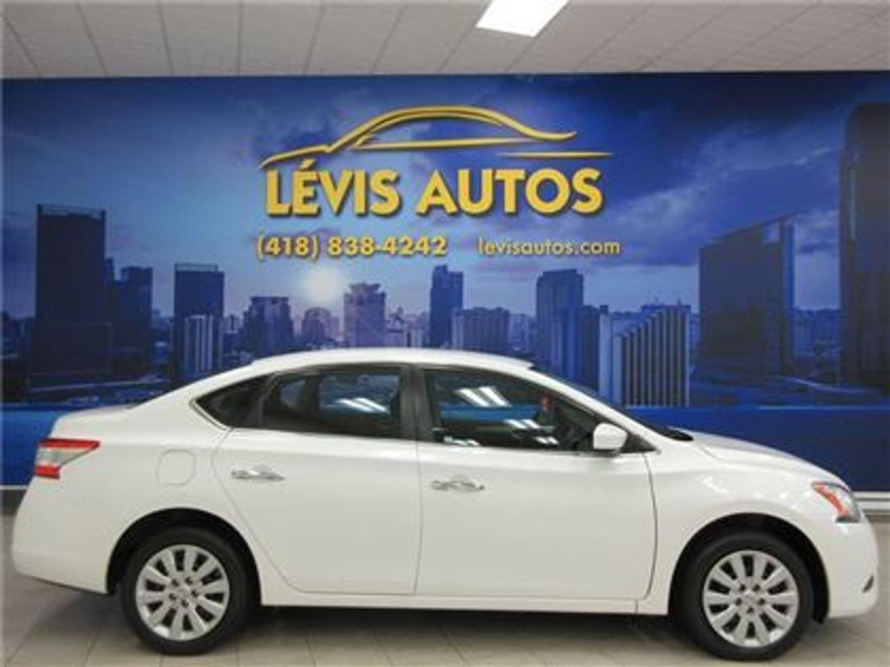 <a href=https://www.autoaubaine.com/Nissan-Sentra-c6974433.html>https://www.autoaubaine.com/Nissan-Sentra-c6974433.html</a>

NISSAN SENTRA S 2014 BLANC AVEC SEULEMENT 65600 KM CERTIFIÉ ET NAYANT JAMAIS ÉTÉ ACCIDENTÉ ( UNIQUE PROPRIÉTAIRE,ENTRETENUE CHEZ NISSAN,RAPPORT CARPROOF DISPONIBLE ) MOTEUR 1.8 LITRES DEXCELLENTE RÉPUTATION OFFRANT UNE TRES BONNE PUISSANCE EN PLUS DETRE EXTREMEMENT ÉCONOMIQUE.TRANSMISSION 6 VITESSE MANUEL,ROUE SUR PNEUS ÉTÉ,LECTEUR CD MP3 AVEC PRISE AUXILIAIRE,VOLANT AJUSTABLE ET TÉLESCOPIQUE,GROUPE ÉLECTRIQUE COMPLET,ORDINATEUR DE BORD,RPM,FREIN ABS.BALANCE DE GARANTIE NISSAN DE 5 ANS OU 100000 KM MOTOPROPULSEUR FINISSANT LE 23 JUILLET 2019 ( GARANTIE PROLONGÉ DISPONIBLE A PRIX IMBATTABLE AVEC LE CAA ET PPP ) TAUX DE FINANCEMENT A PARTIR DE SEULEMENT 4.69 %.VÉHICULE A LÉTAT NEUF TOUT SIMPLEMENT A VOIR ABSOLUMENT !Pour plus info cell:418-554-7565/418-838-4242. NOUS SOMMES SITUÉ AU 4585 BOULEVARD GUILLAUME-COUTURE LÉVIS G6W-6M6.LE PLUS GRAND CHOIX DE VEHICULE USAGE A LEVIS.AU PLAISIR DE VOUS SERVIR.WWW.LEVISAUTOS.COM