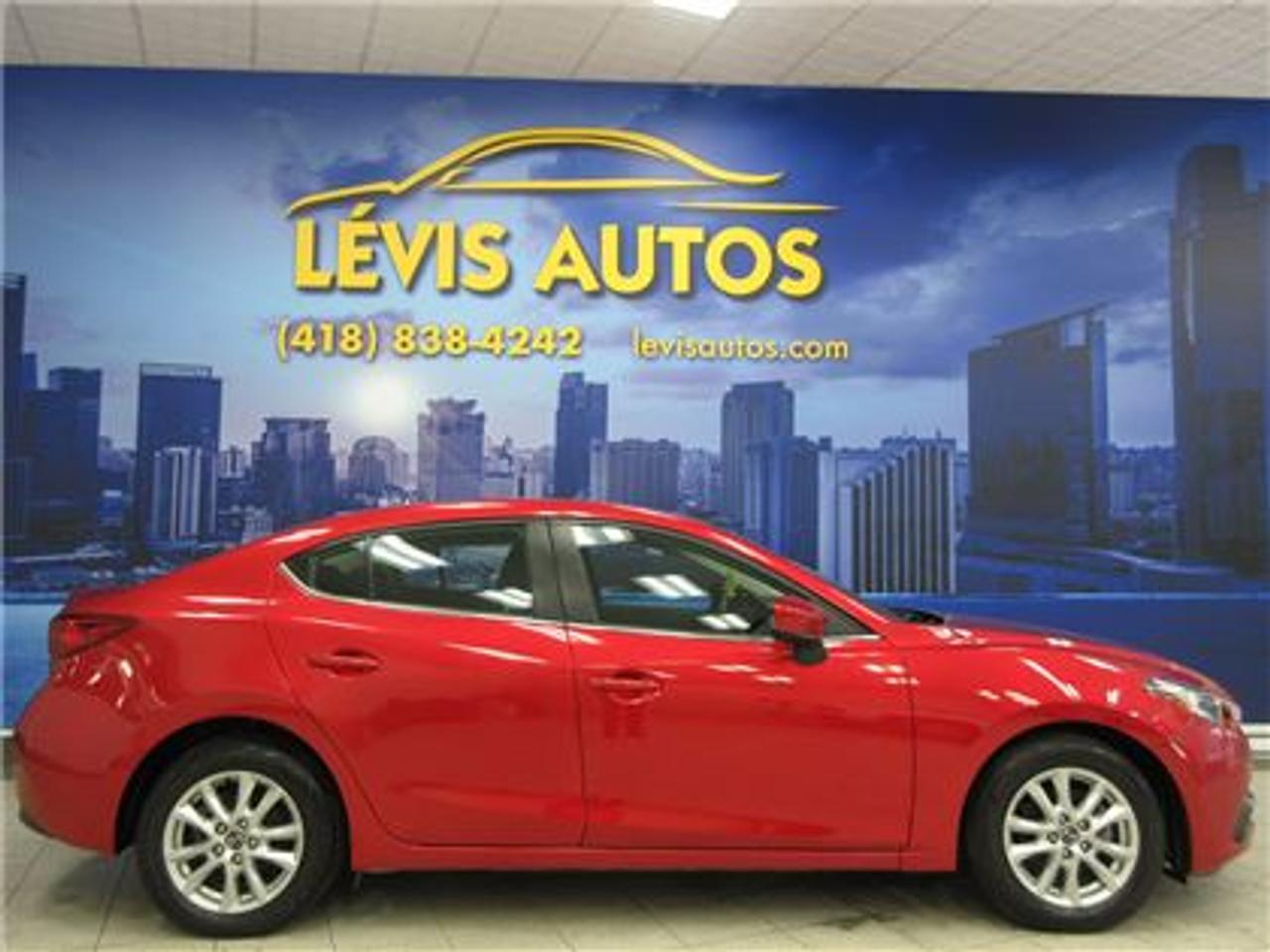 <a href=https://www.autoaubaine.com/Mazda-3-c7008379.html>https://www.autoaubaine.com/Mazda-3-c7008379.html</a>

MAZDA 3 2015 GS SKYACTIV ROUGE CAMÉRA DE RECUL + BLUETHOOTH AVEC SEULEMENT 47400 KM CERTIFIÉ (UNIQUE PROPRIÉTAIRE, RAPPORT CARPROOF DISPONIBLE) MOTEUR 2.0 LITRES SKYACTIV DEXCELLENTE RÉPUTATION OFFRANT UNE TRÈS BONNE PUISSANCE EN PLUS DÊTRE EXTRÊMEMENT ÉCONOMIQUE.TRANSMISSION 6 VITESSE MANUEL,MAGS SUR PNEUS ÉTÉ (POSSIBILITÉ DE PNEUS DHIVER NEUF AU MONTANT DE 350 $) AIR-CLIMATISÉ,CRUISE CONTROL, LECTEUR CD MP3 AVEC PRISE AUXILIAIRE/USB/SIRIUS + ÉCRAN TACTILE,BLUETHOOTH,VOLANT AJUSTABLE ET TÉLESCOPIQUE,GROUPE ÉLECTRIQUE COMPLET,ENTRÉE ET DÉMARRAGE SANS CLEF + PUSH-START,ORDINATEUR DE BORD,RPM,FREIN ABS.BALANCE DE GARANTIE MAZDA DE 5 ANS OU 100000 KM MOTOPROPULSEUR FINISSANT LE 11 SEPTEMBRE 2019 (GARANTIE PROLONGÉ DISPONIBLE A PRIX IMBATTABLE AVEC LE CAA ET PPP) TAUX DE FINANCEMENT A PARTIR DE SEULEMENT 4.69 % VÉHICULE EXTRÊMEMENT PROPRE A VOIR ABSOLUMENT! Pour plus info cell:418-554-7565/418-838-4242. NOUS SOMMES SITUÉ AU 4585 BOULEVARD GUILLAUME-COUTURE LÉVIS G6W-6M6.LE PLUS GRAND CHOIX DE VEHICULE USAGE A LEVIS.AU PLAISIR DE VOUS SERVIR.WWW.LEVISAUTOS.COM