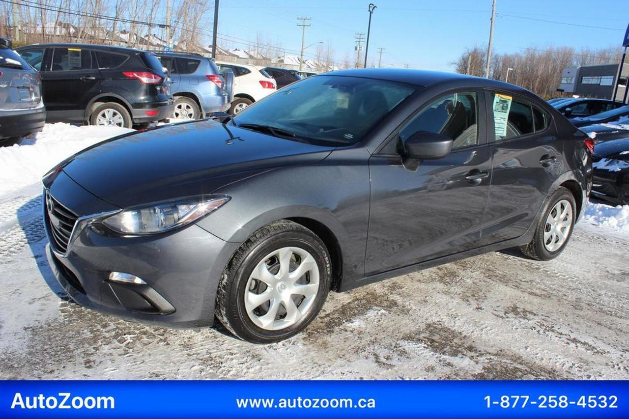 <a href=https://www.autoaubaine.com/Mazda-3-c6986695.html>https://www.autoaubaine.com/Mazda-3-c6986695.html</a>

VÉHICULE CERTIFIÉ, RAPPORT DINSPECTION, CARPROOF INCLUS, OUVERT 7 JOURS. AUTOZOOM POUR LE PRIX LA QUALITÉ ET LE SERVICE. -Contactez nous en tout temps par messagerie texte au (438) 503-9666. -# Stock : A4351 -Prix Régulier : 10,975$ I Promotion : 9,985$ -Financement prêt ouvert : 33,15$ par semaine. - Le paiement proposé est pour une durée de 72 mois, versement comptant initial de 2 000$ ou valeur déchange équivalent nécessaire (0$ comptant disponible), frais de crédit total de 1 658,93$, taxes en sus (sujet à lapprobation de votre crédit, certaines conditions sappliquent). - Financement simple et rapide au meilleur taux sur le marché. Aucun cas refusé 1ere, 2ieme, 3ieme chance, 0$ comptant disponible. Approbation rapide ---> http://www.autozoom.ca/fr-CA/demande-de-credit-usage.aspx - Obtenez le maximum pour votre échange - Garantie prolongé disponible - Ouvert 7 jours www.AutoZoom.ca 4300 Boul. Dagenais, Laval Qc H7R1L5 450-314-9666 Sans frais :1-888-634-8249
