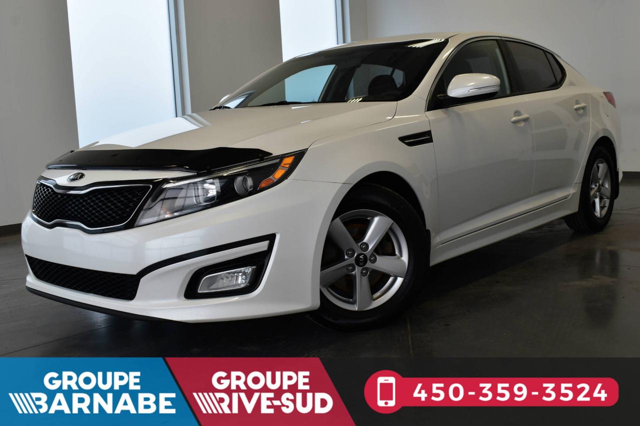 <a href=https://www.barnabekiasaintjean.com/occasion/Kia-Optima-2014.html>https://www.barnabekiasaintjean.com/occasion/Kia-Optima-2014.html</a>

OPTIMA LX CLIMATISEUR  DÉMARREUR À DISTANCE

BALANCE GARANTIE KIA 31 MARS 2019 OU 100,000KM COMPLET

POUR PRENDRE UN RENDEZ-VOUS POUR UN ESSAI ROUTIER OU POUR OBTENIR PLUS DE DÉTAILS SUR UN VÉHICULE, VEILLEZ COMMUNIQUER SANS FRAIS AU 1-888-897-6307 OU PAR COURRIEL : ALEXANDRE.LEFEBVRE@GROUPEBARNABE.COM OU PAR MESSAGERIE TEXTES AU 514-746-3232 EN TOUT TEMPS. 





**FINANCEMENT**

GROUPE BARNABÉ OFFRE LE FINANCEMENT À DES TAUX TRÈS AVANTAGEUX. NOTRE ÉQUIPE DE SPÉCIALISTES AU CRÉDIT SAURA RÉPONDRE À VOS QUESTIONS, QUE CE SOIT EN 1ère, 2ième OU MÊME 3ième CHANCE AU CRÉDIT, VOUS ÊTES 100% APPROUVÉ.



LE GROUPE BARNABÉ VOUS OFFRES LE PLUS GRAND CHOIX DE VÉHICULES MULTI-MARQUES. NOS VÉHICULES SONT INSPECTÉS EN 85 POINTS AFIN DE VOUS OFFRIR DES VÉHICULES DE QUALITÉS AU MEILLEUR PRIX DU MARCHÉ!



**EMPLACEMENT**

NOUS SOMMES SITUÉ AU 210 RUE MOREAU, SAINT-JEAN-SUR-RICHELIEU, J2W 0E9 À SEULEMENT 15 MINUTES DU PONT CHAMPLAIN.
