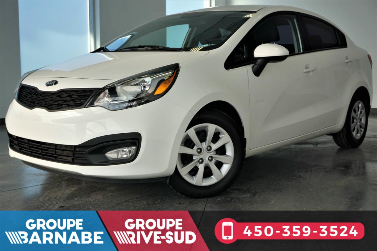 Used 2013 Kia Rio Berline LX+ CLIMATISEUR SIÈGE CHAUFFANT+ for sale in St-Jean-Sur-Richelieu, QC